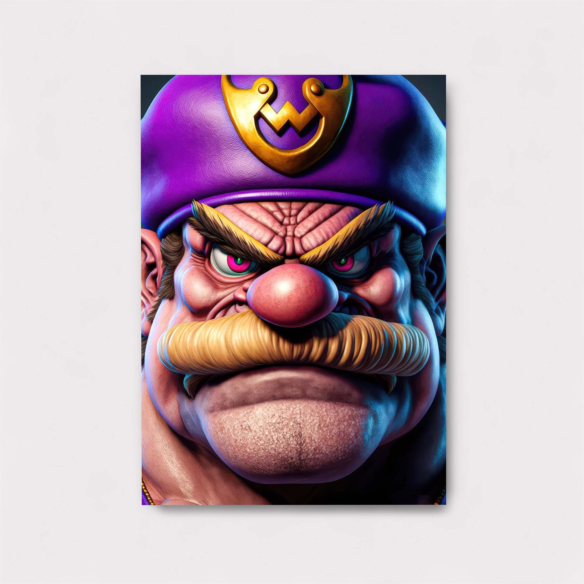 Wario Menacing Safe Wall Magnetic / M