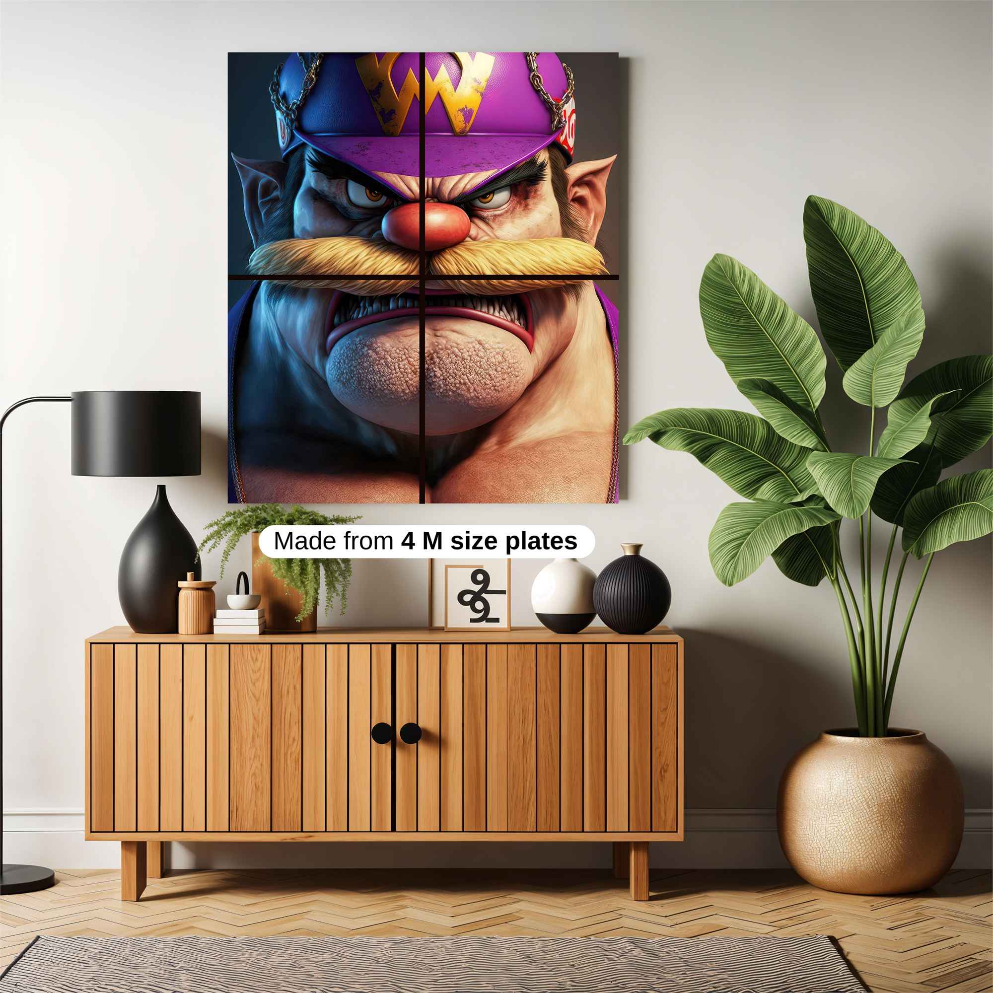 Wario Wily Safe Wall Magnetic / M