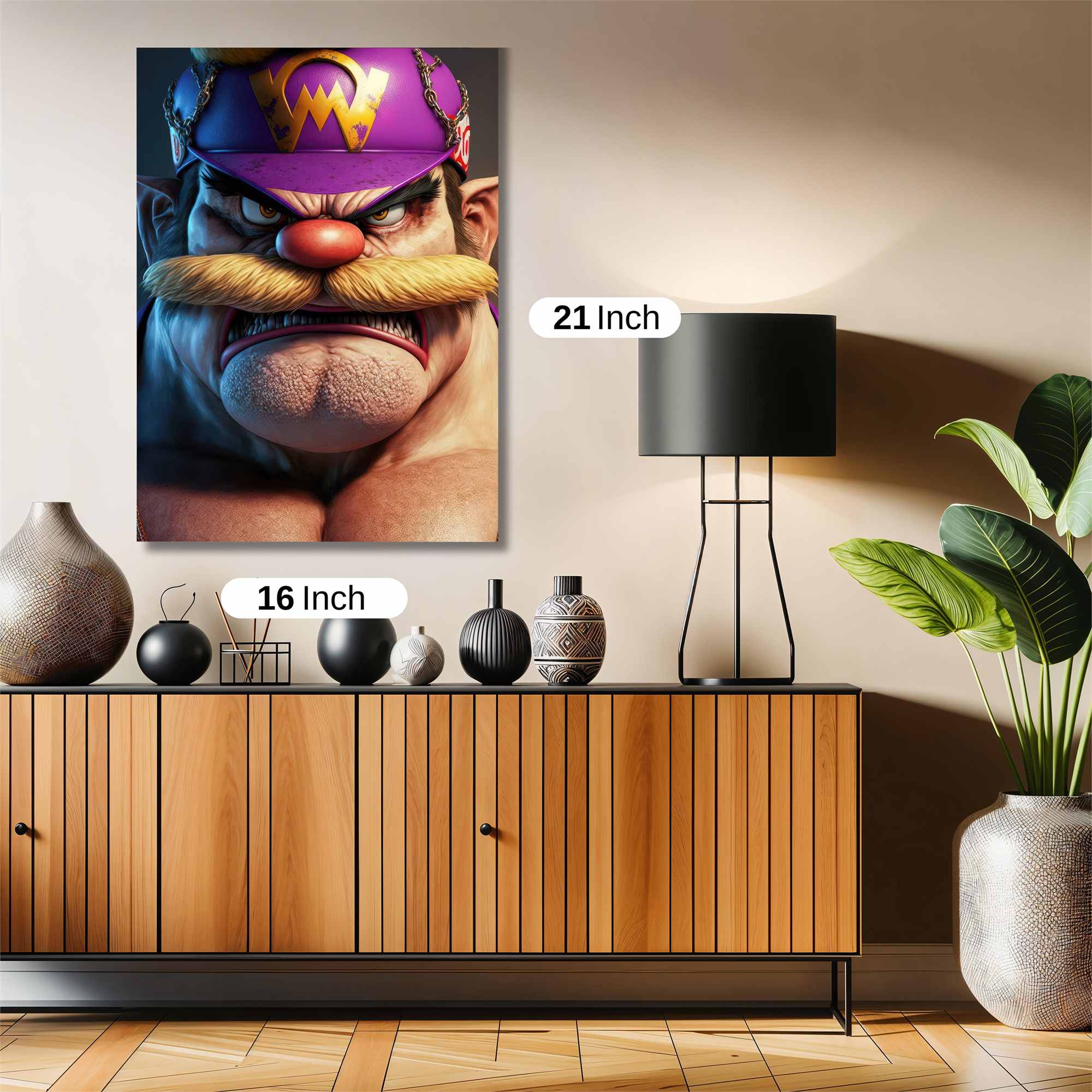 Wario Wily Safe Wall Magnetic / M