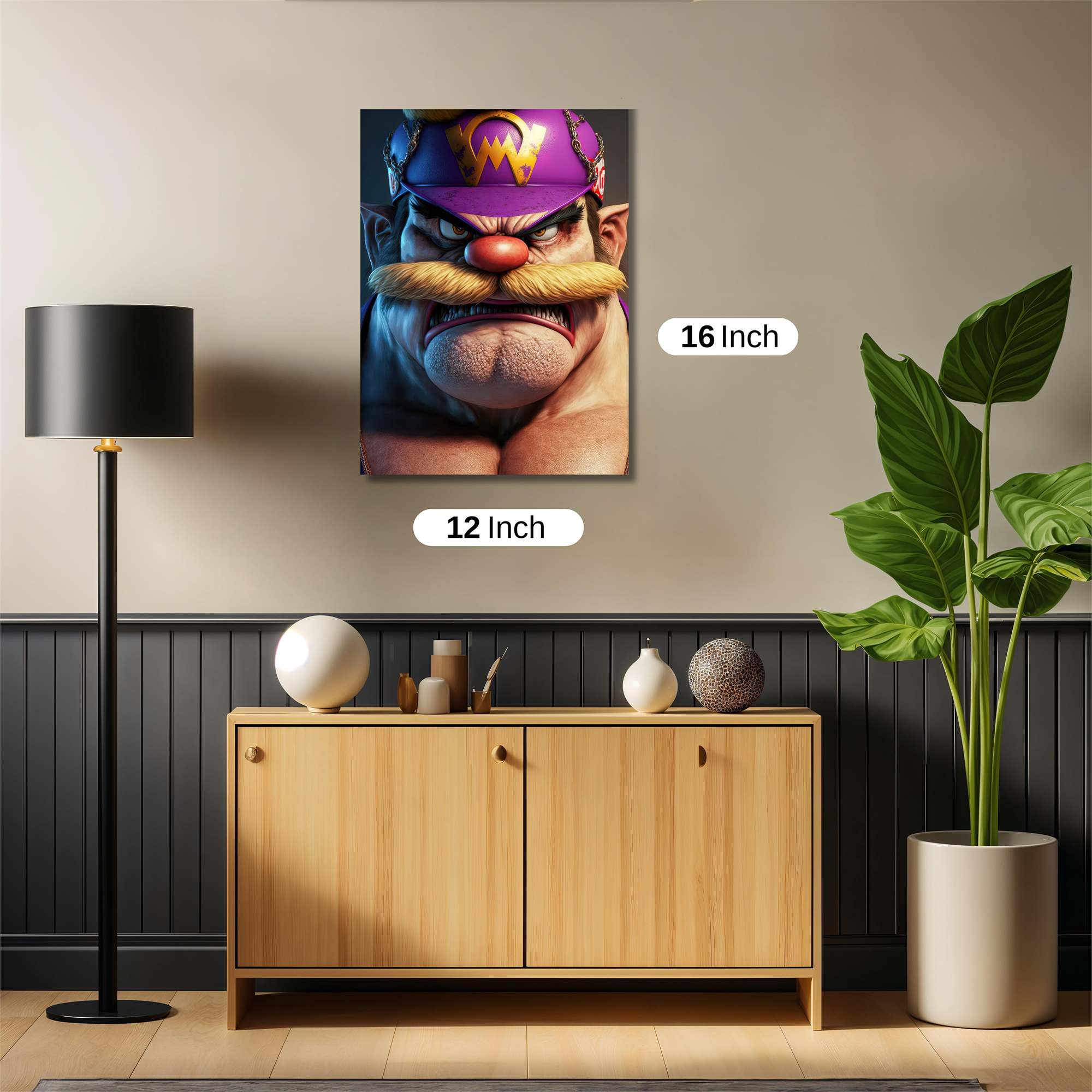 Wario Wily Safe Wall Magnetic / M