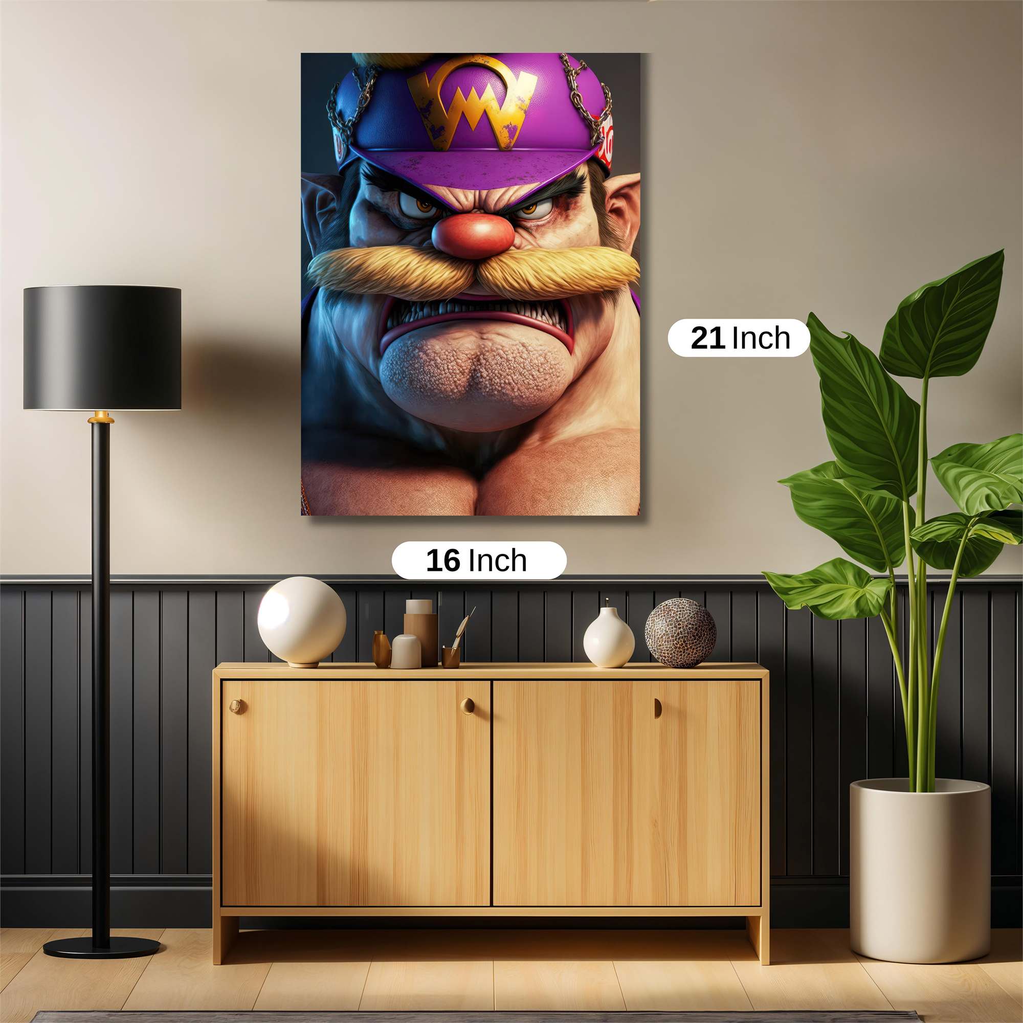 Wario Wily Safe Wall Magnetic / M