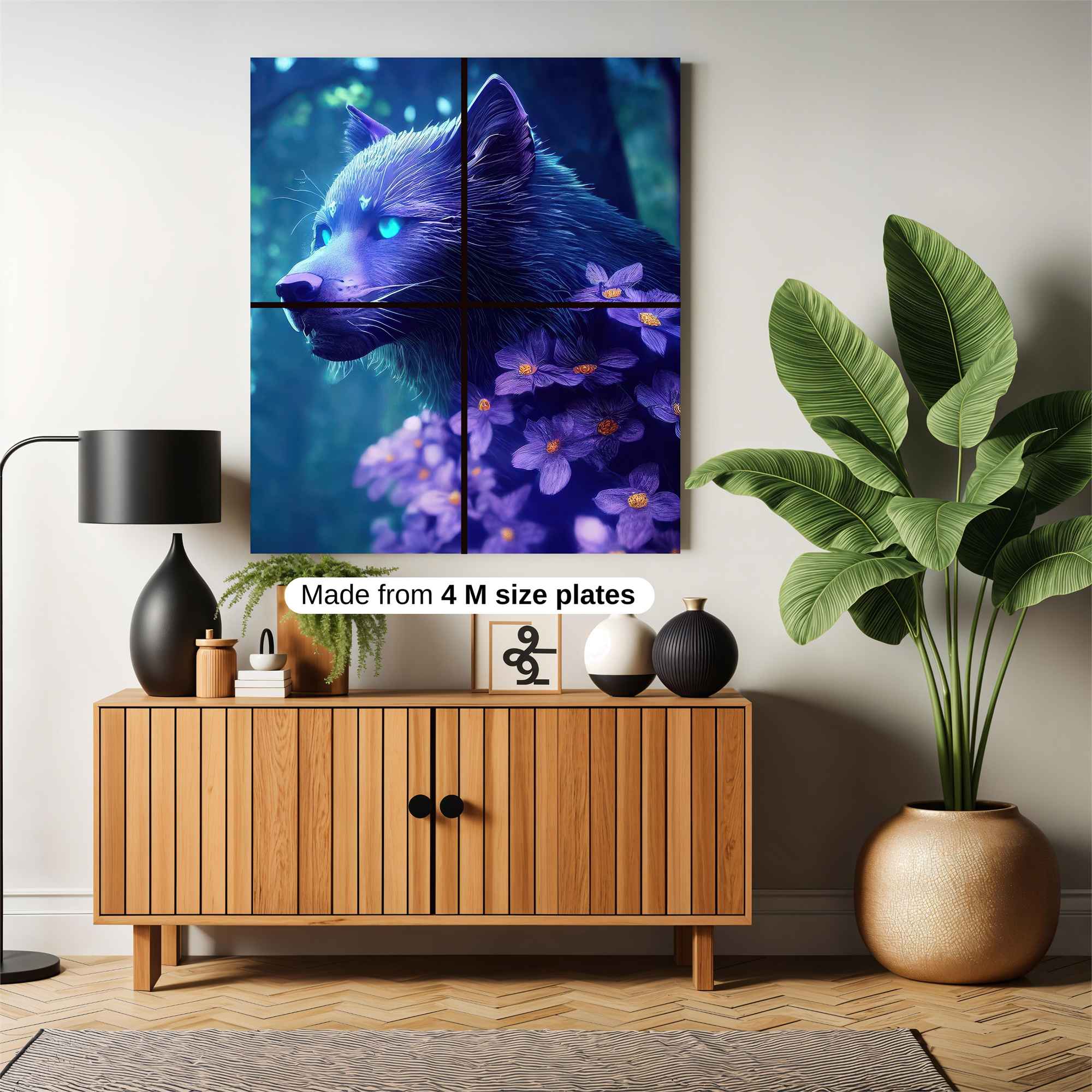Wolf Serenity Safe Wall Magnetic / M