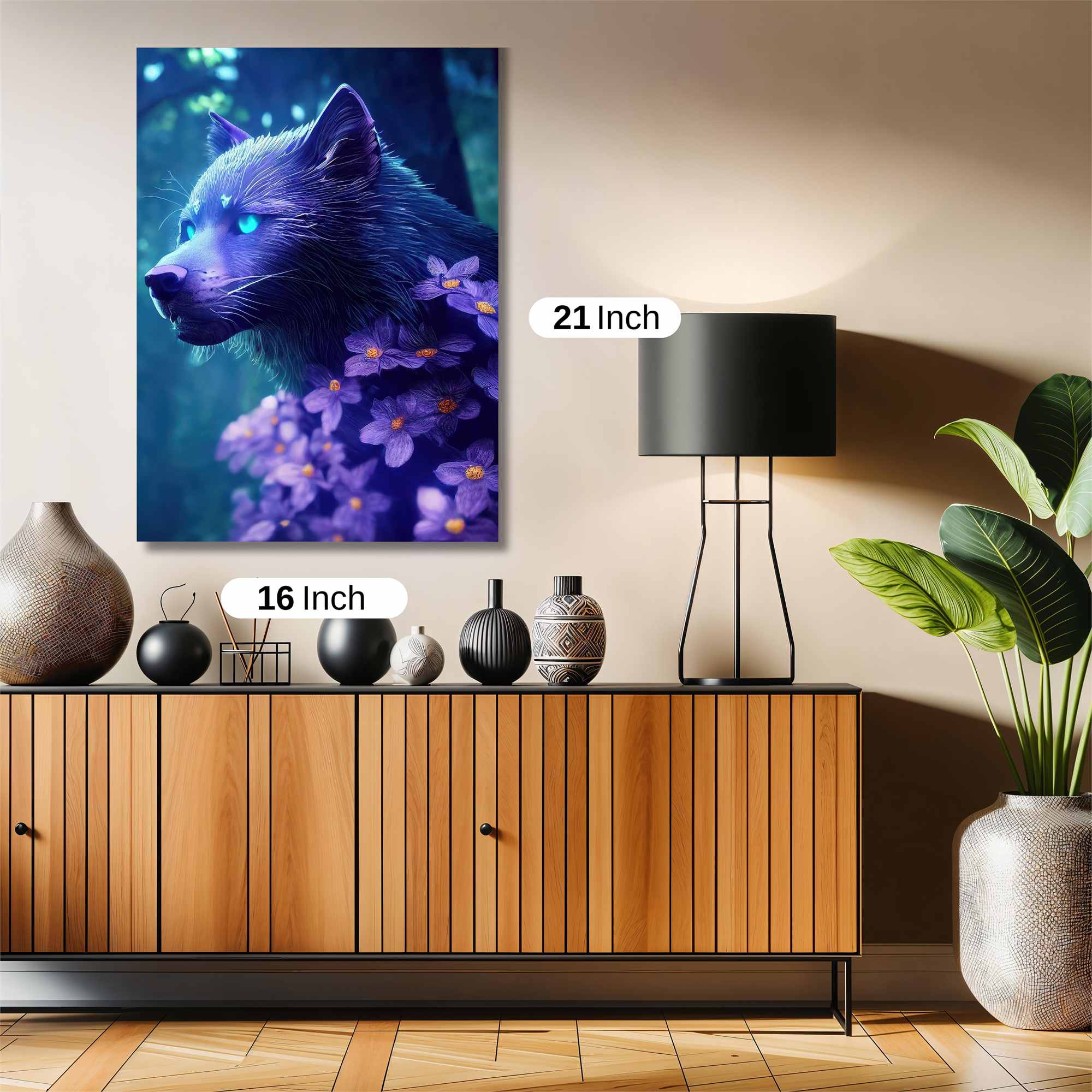 Wolf Serenity Safe Wall Magnetic / M
