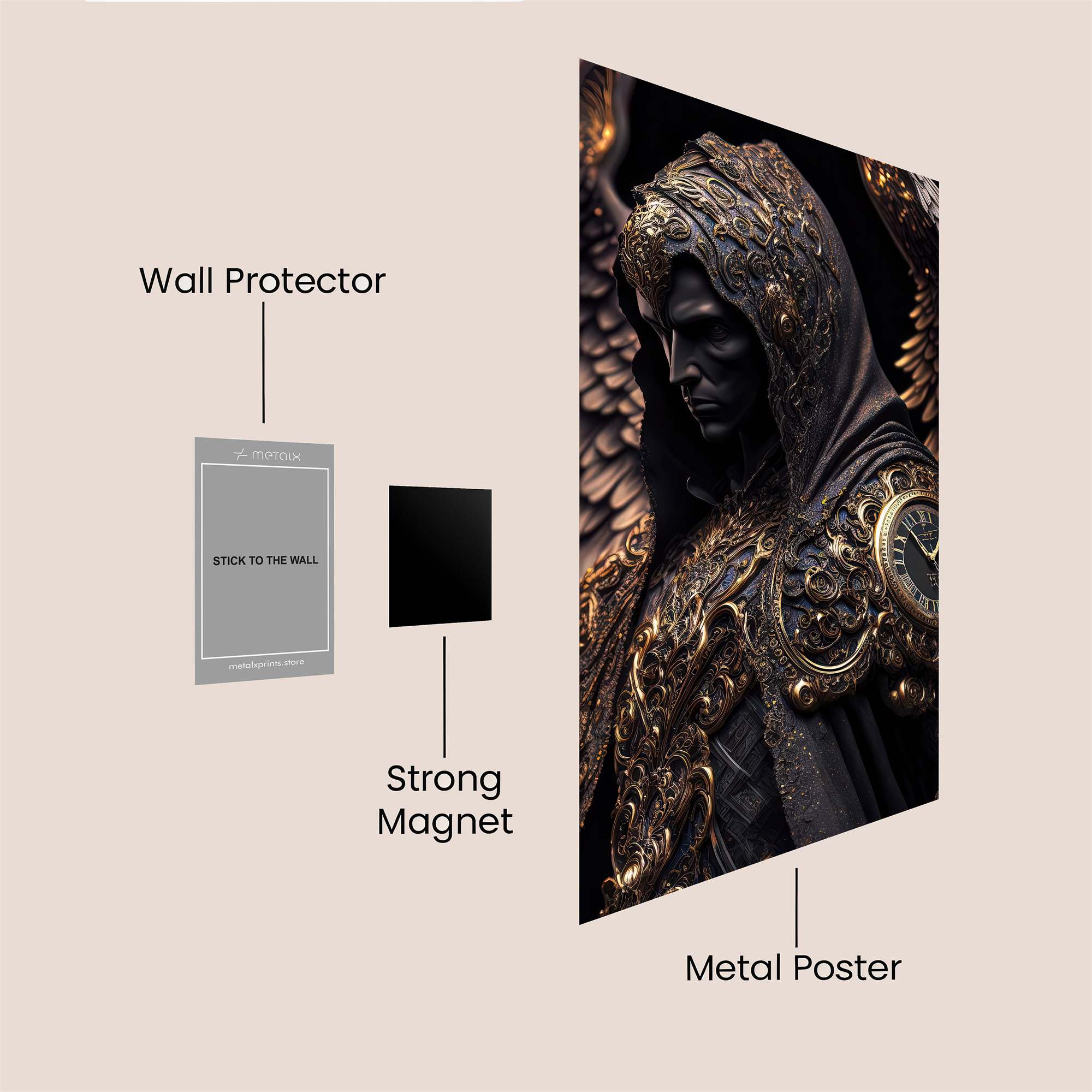 Angel Timeless Safe Wall Magnetic / M