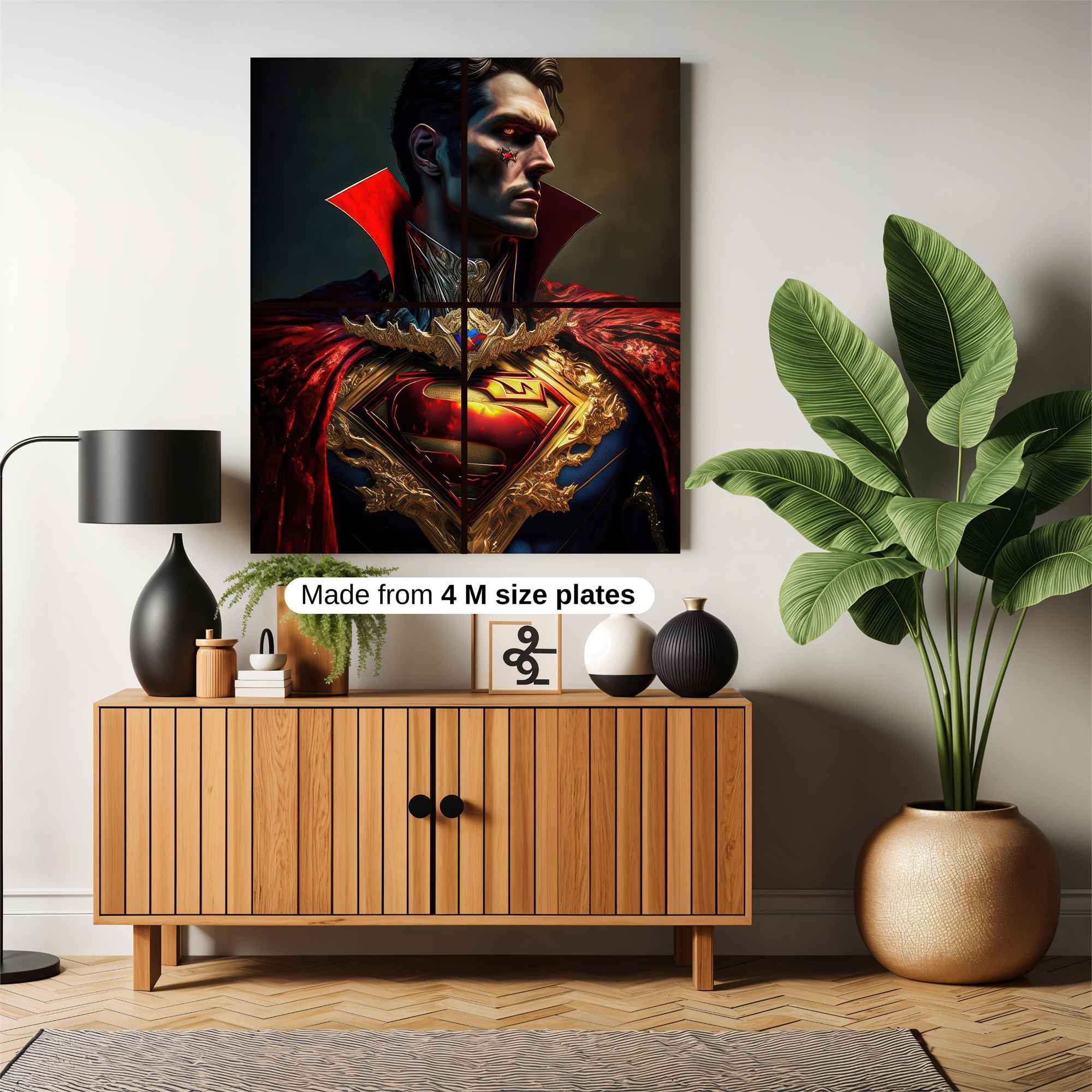 Superman Gloom Safe Wall Magnetic / M