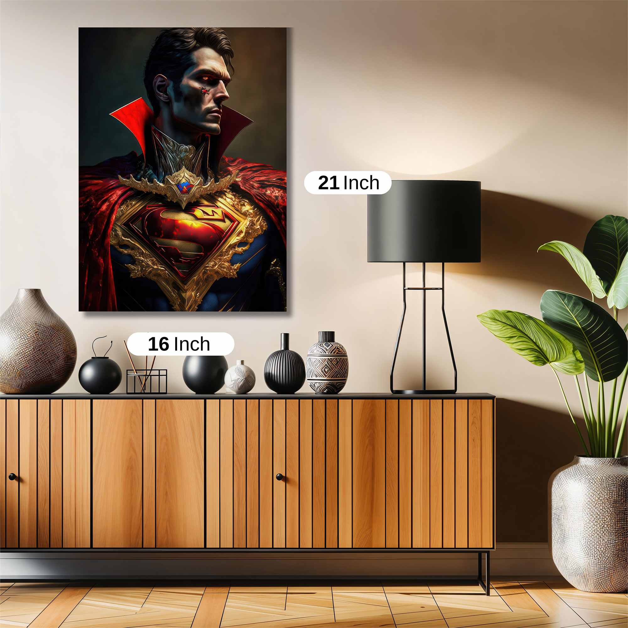 Superman Gloom Safe Wall Magnetic / M