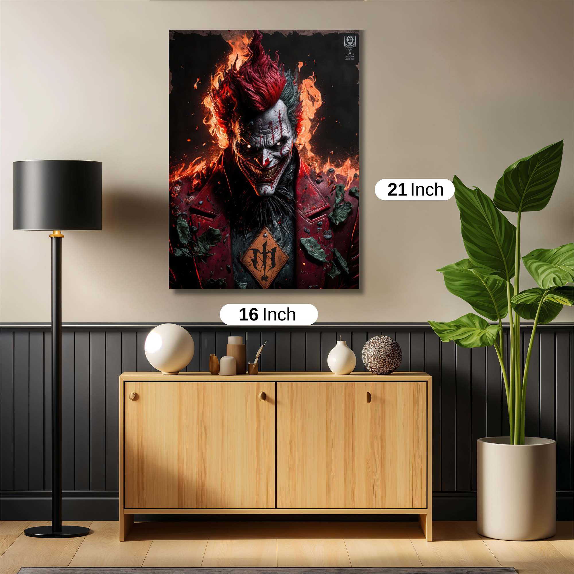 Joker Inferno Safe Wall Magnetic / M