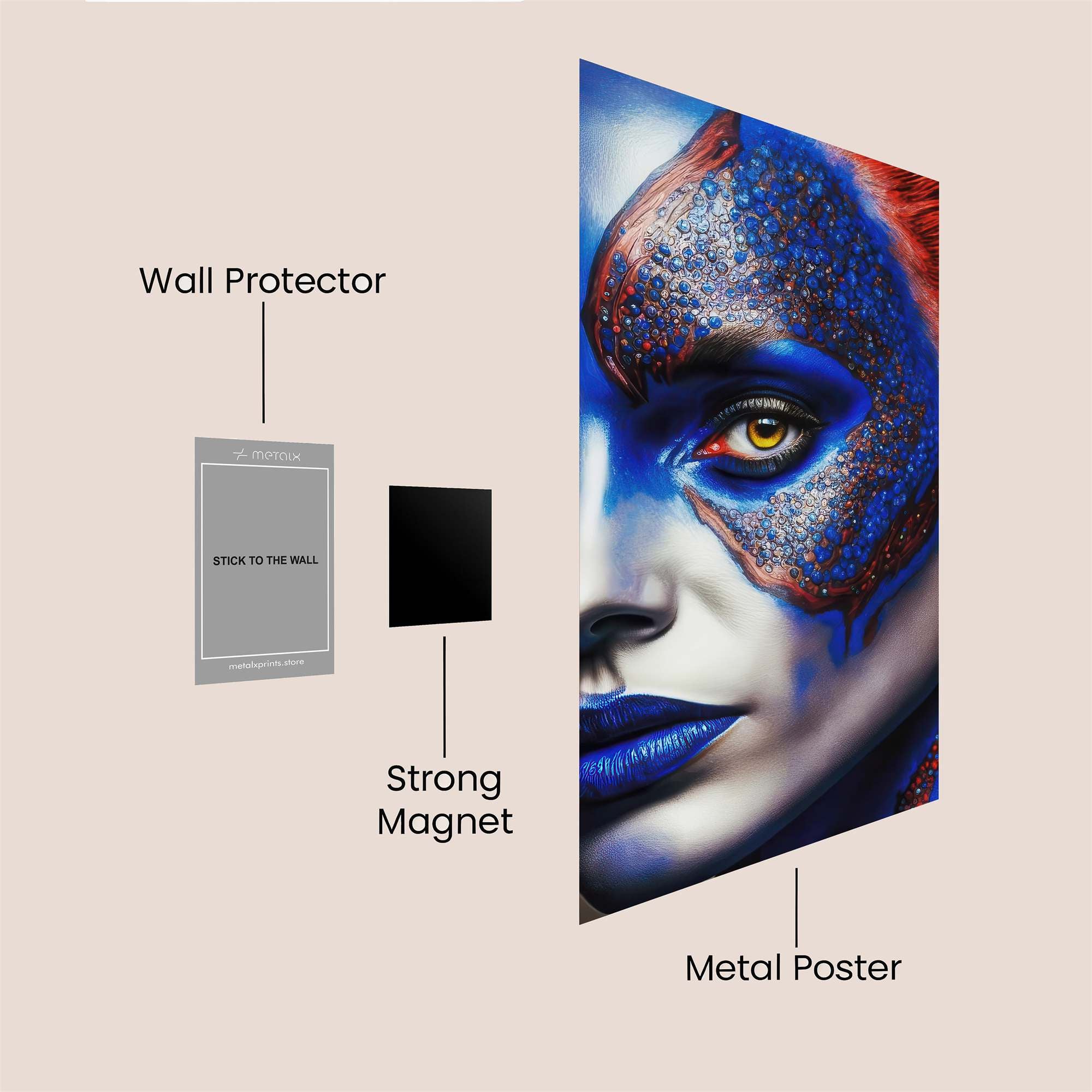 Mystique Enigmatic Safe Wall Magnetic / M