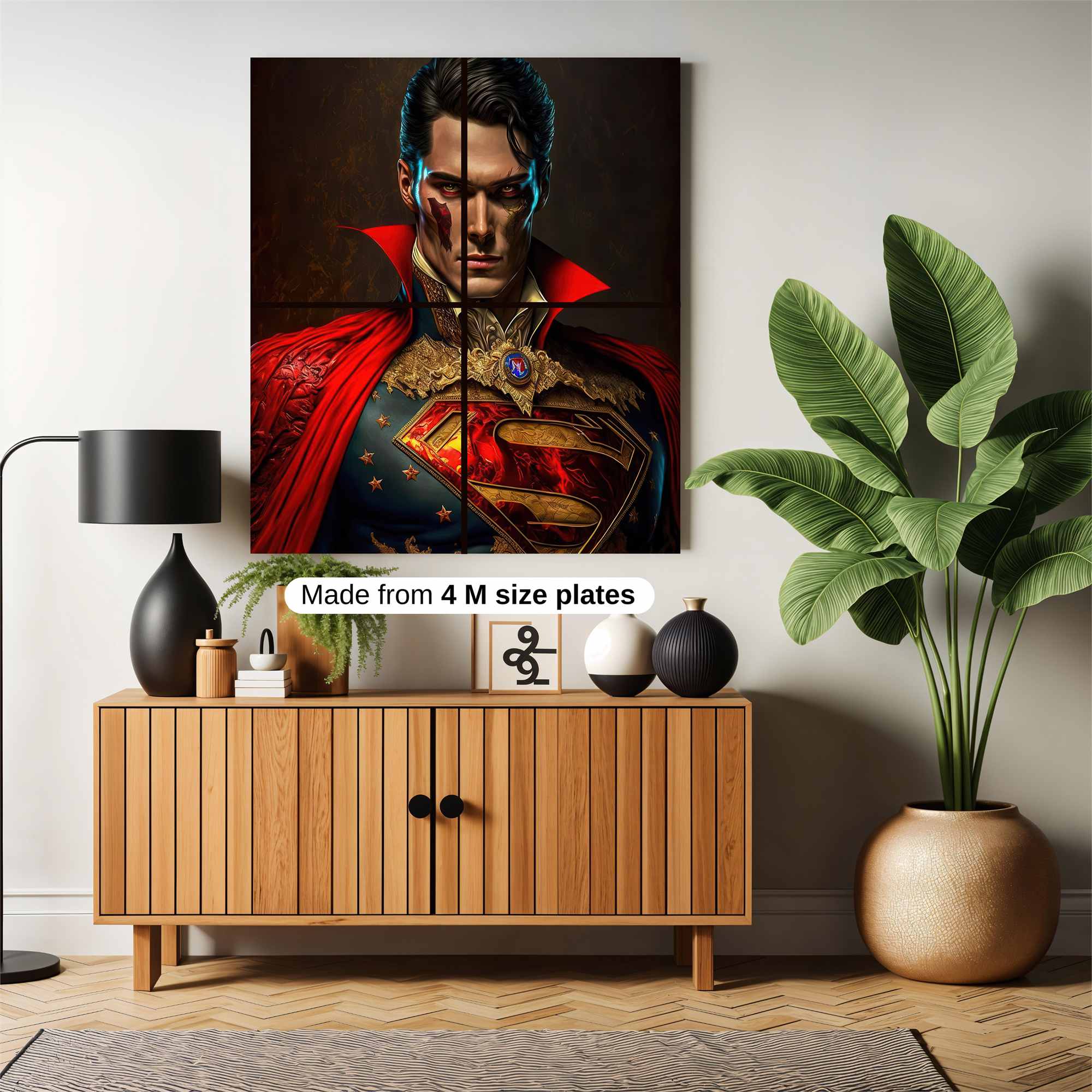 Superman Regal Safe Wall Magnetic / M