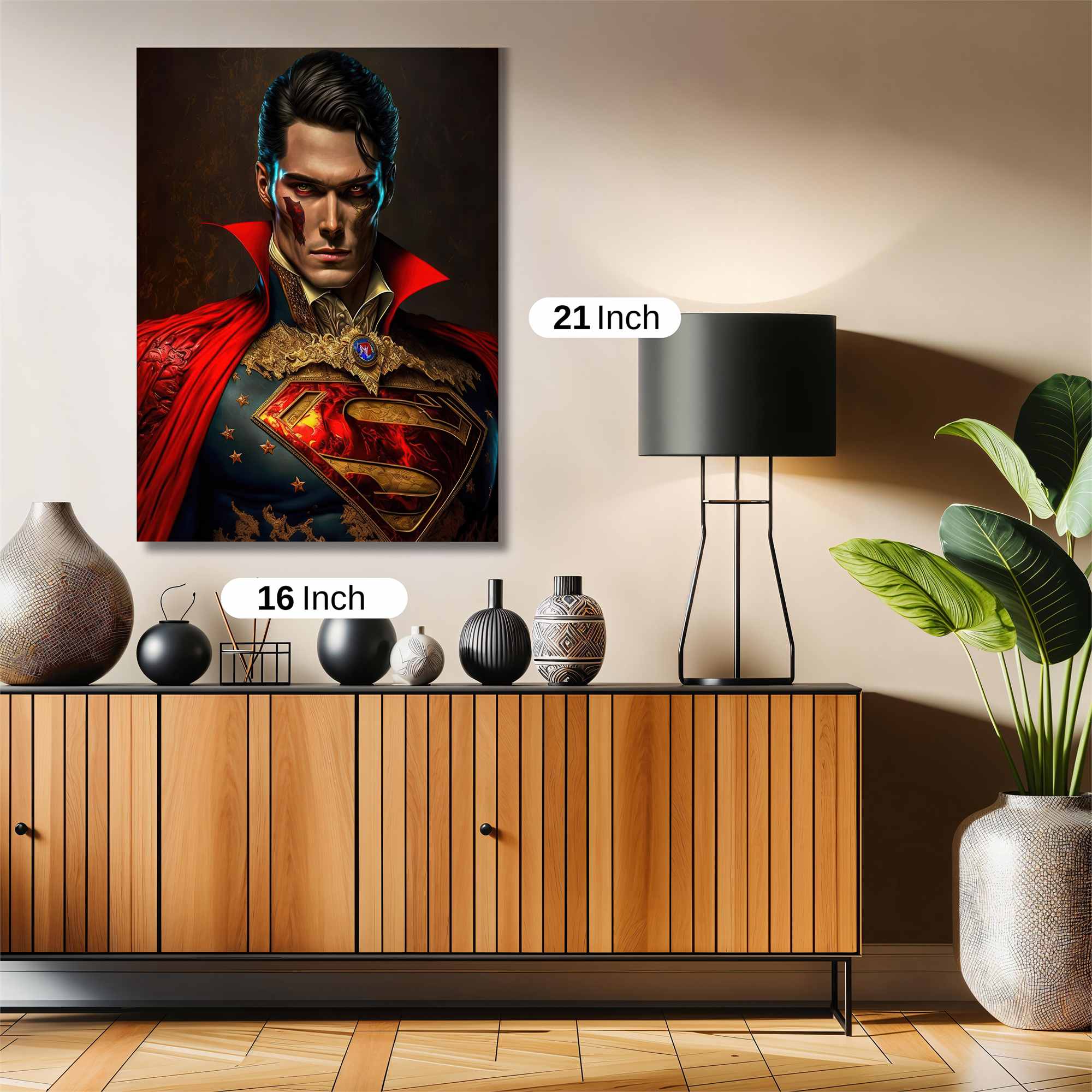 Superman Regal Safe Wall Magnetic / M