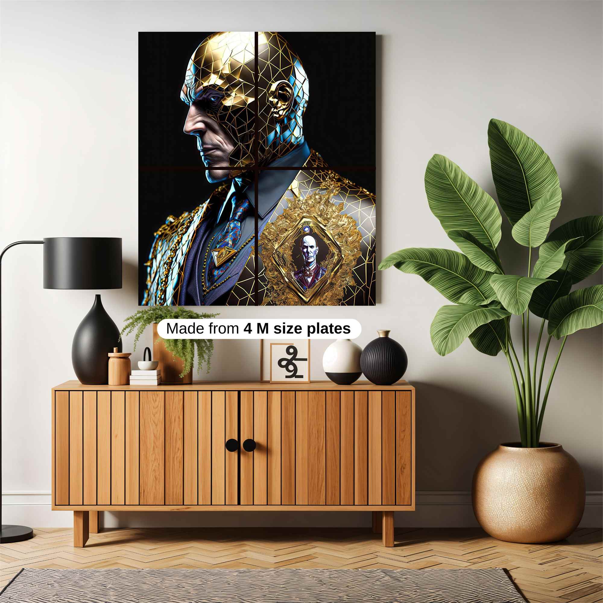 Golden Enigma Safe Wall Magnetic / M