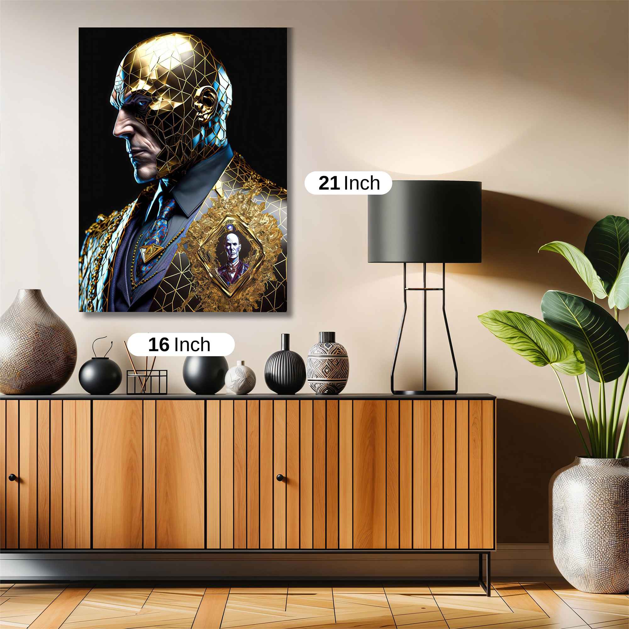 Golden Enigma Safe Wall Magnetic / M