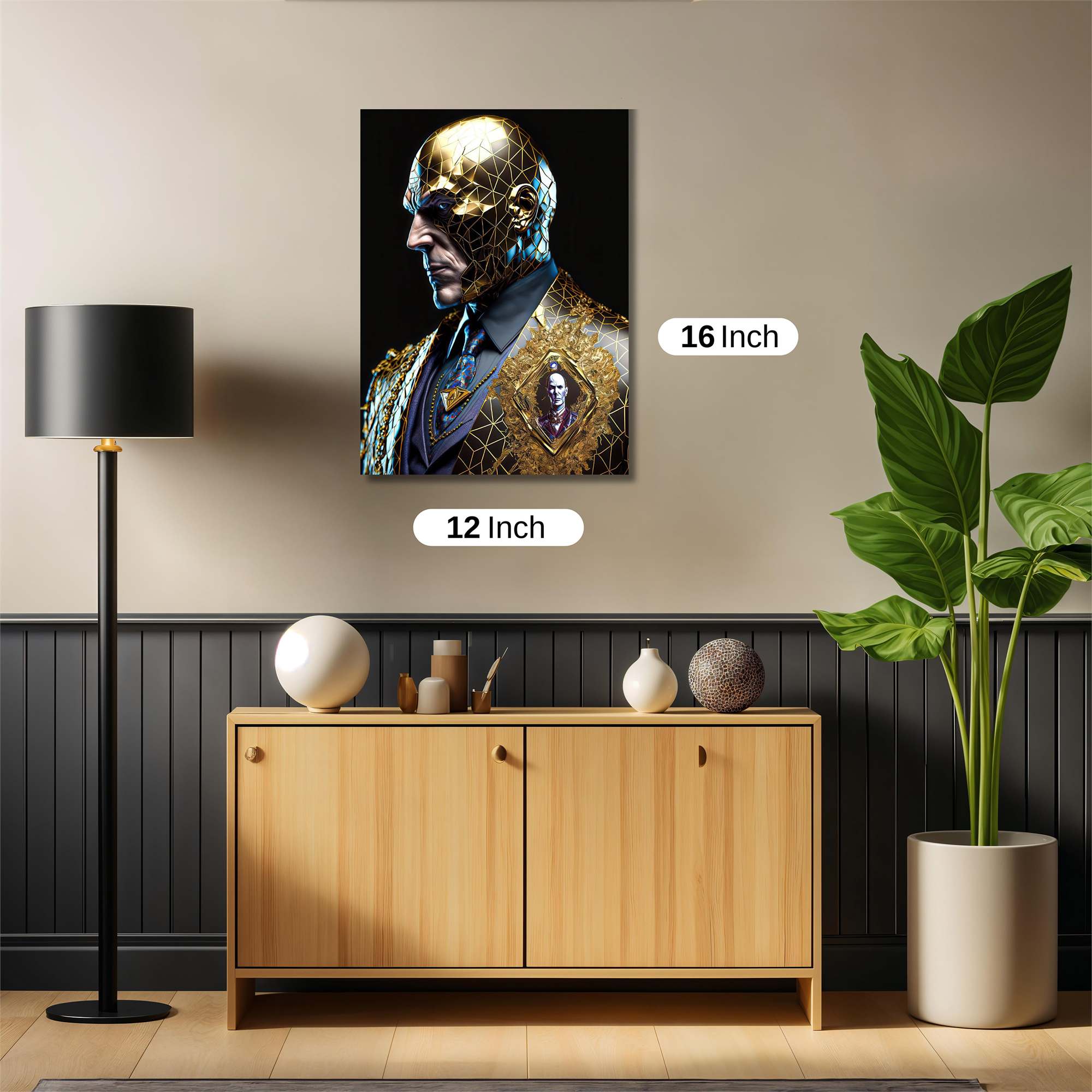 Golden Enigma Safe Wall Magnetic / M
