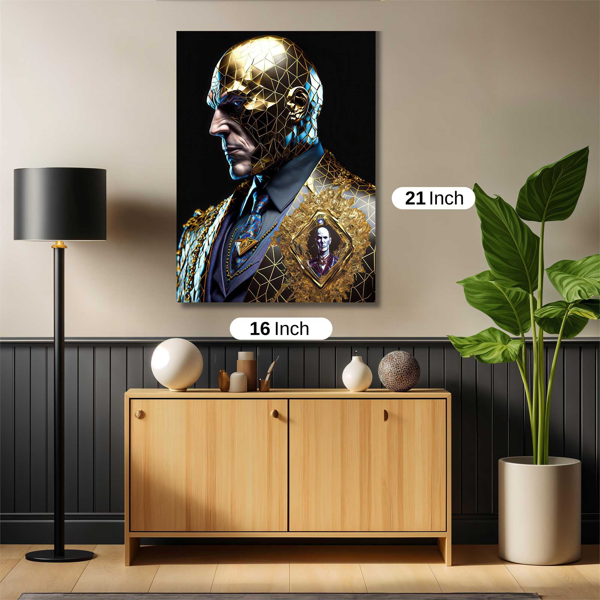 Golden Enigma Safe Wall Magnetic / M