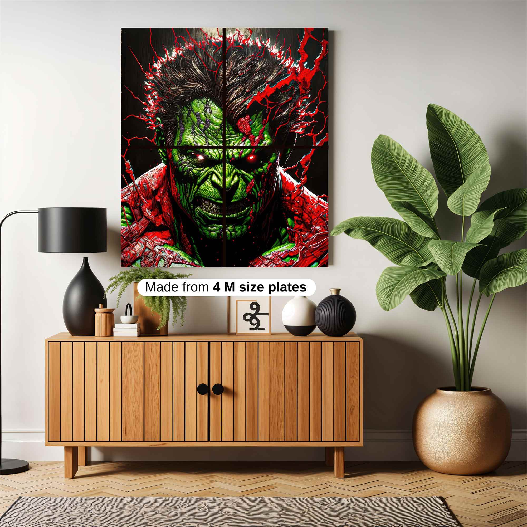 Hulk Frenzy Safe Wall Magnetic / M