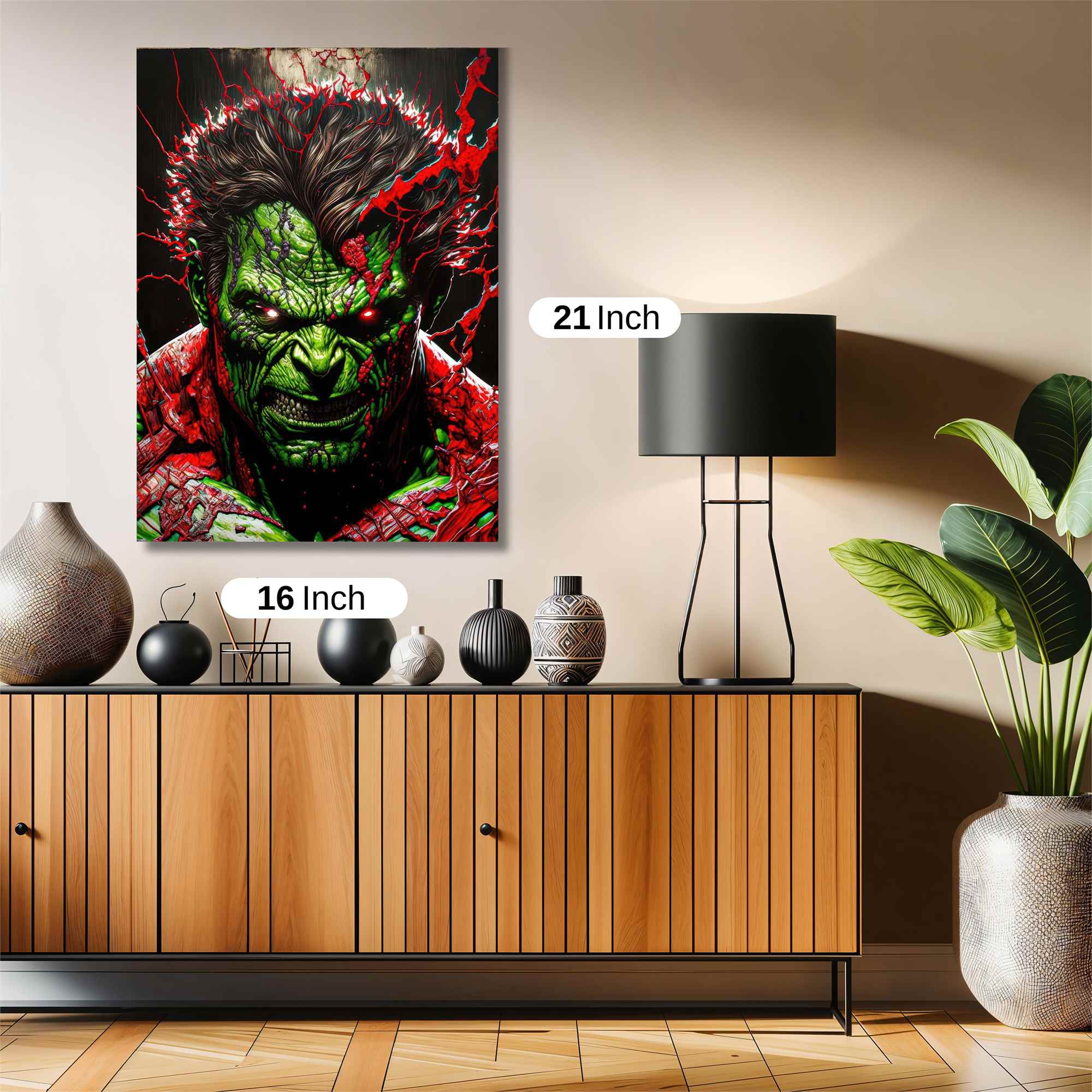 Hulk Frenzy Safe Wall Magnetic / M