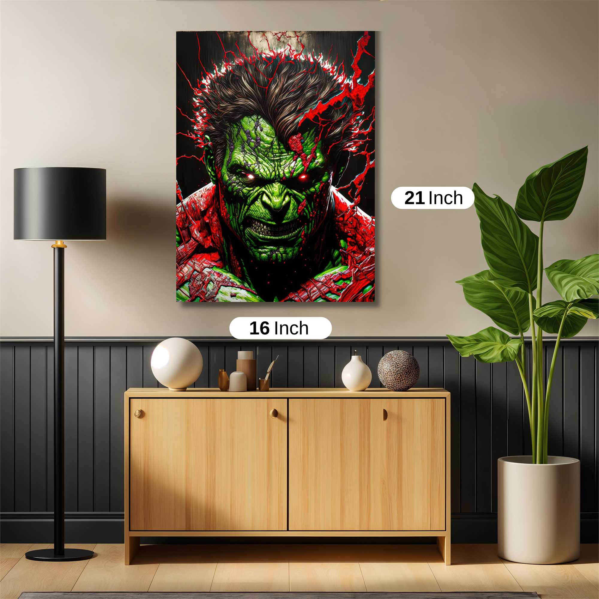 Hulk Frenzy Safe Wall Magnetic / M