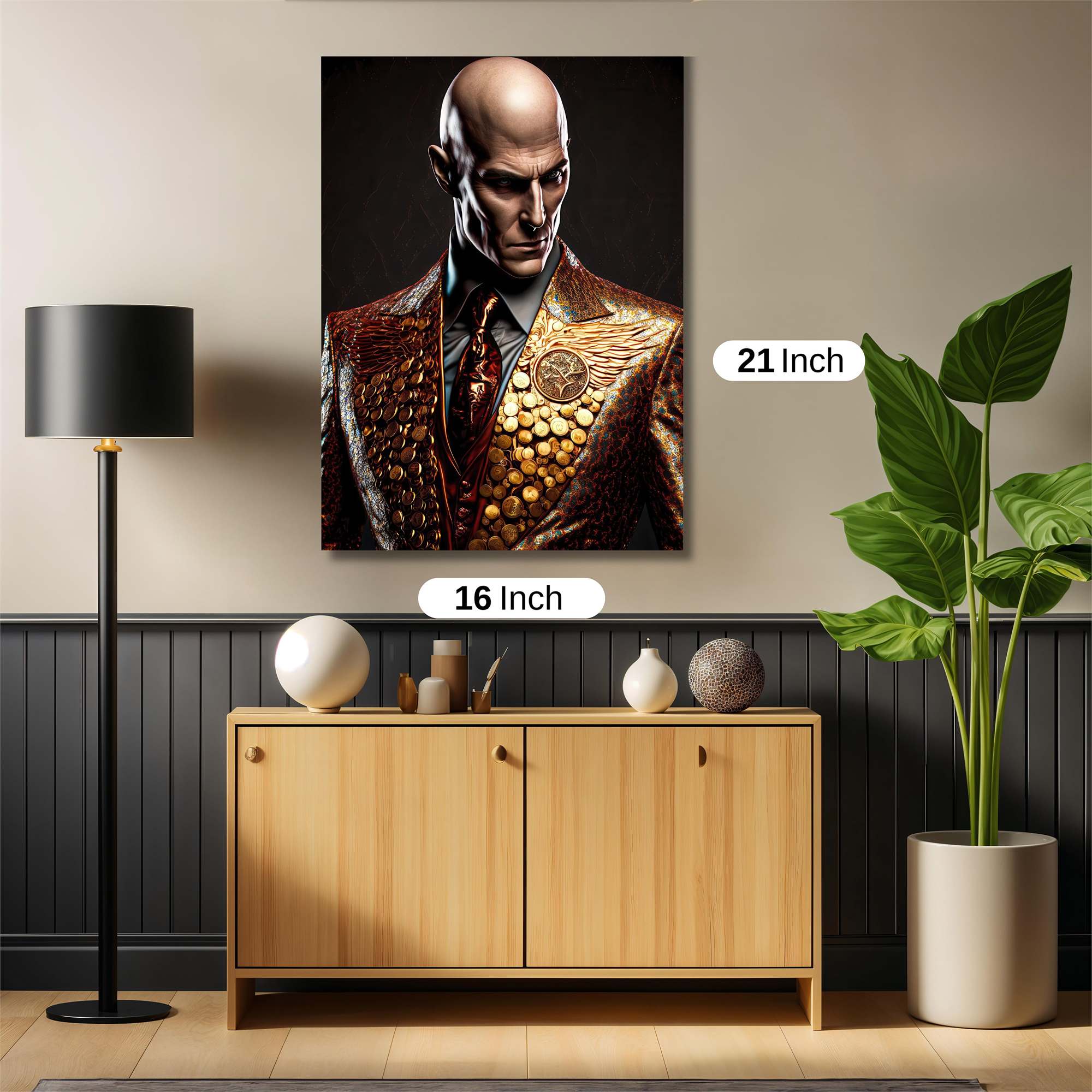 Rich Elegance Safe Wall Magnetic / M