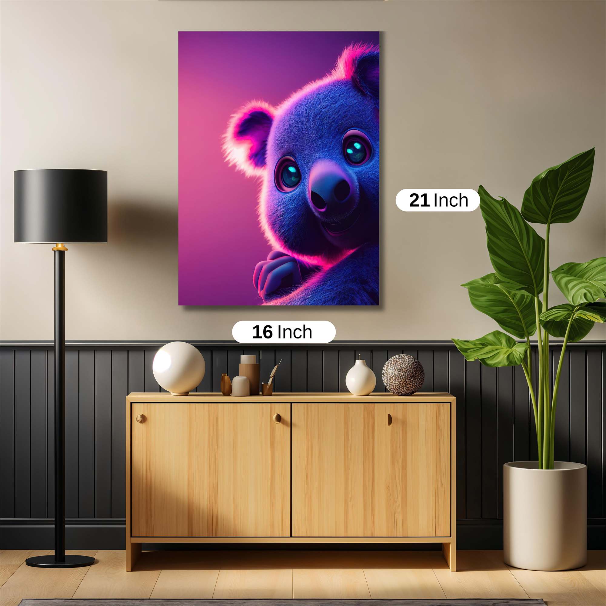 Koala Glow Safe Wall Magnetic / M
