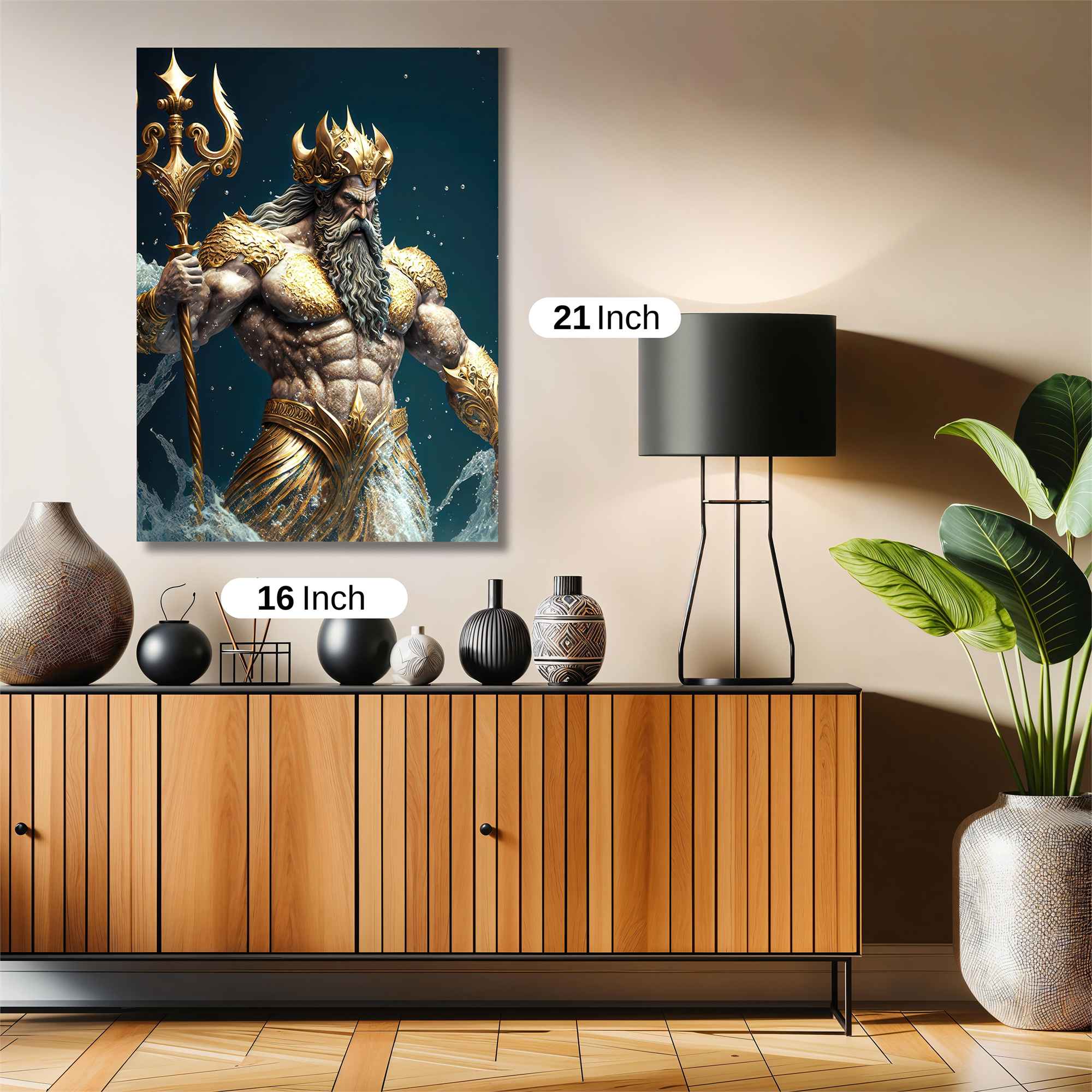 Poseidon Majestic Safe Wall Magnetic / M