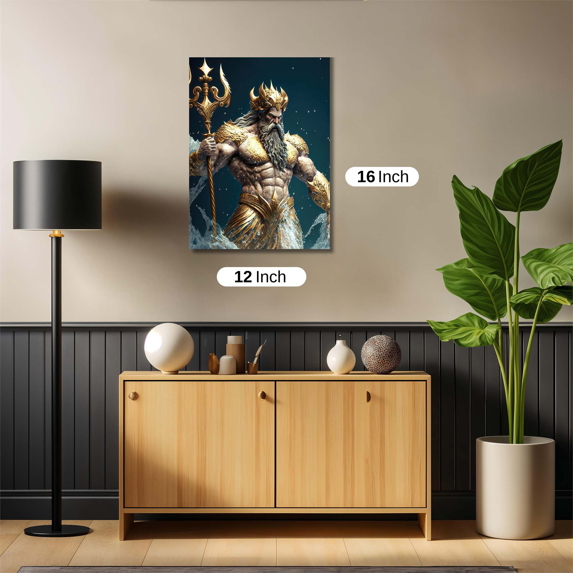 Poseidon Majestic Safe Wall Magnetic / M