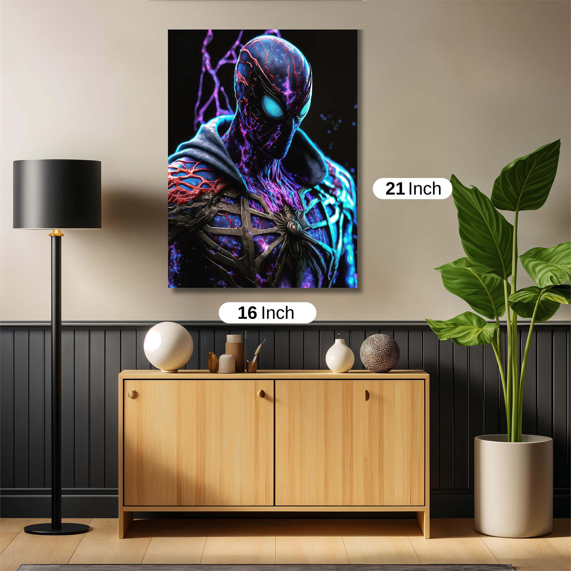 Spider Cosmic Safe Wall Magnetic / M