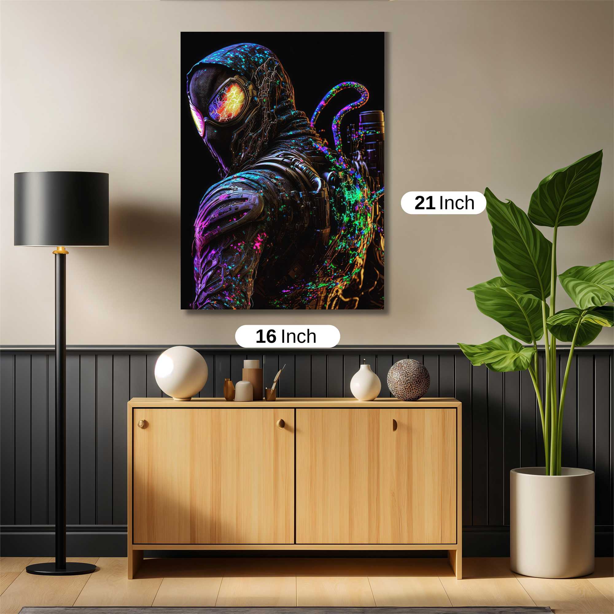 Spider Cosmic Safe Wall Magnetic / M