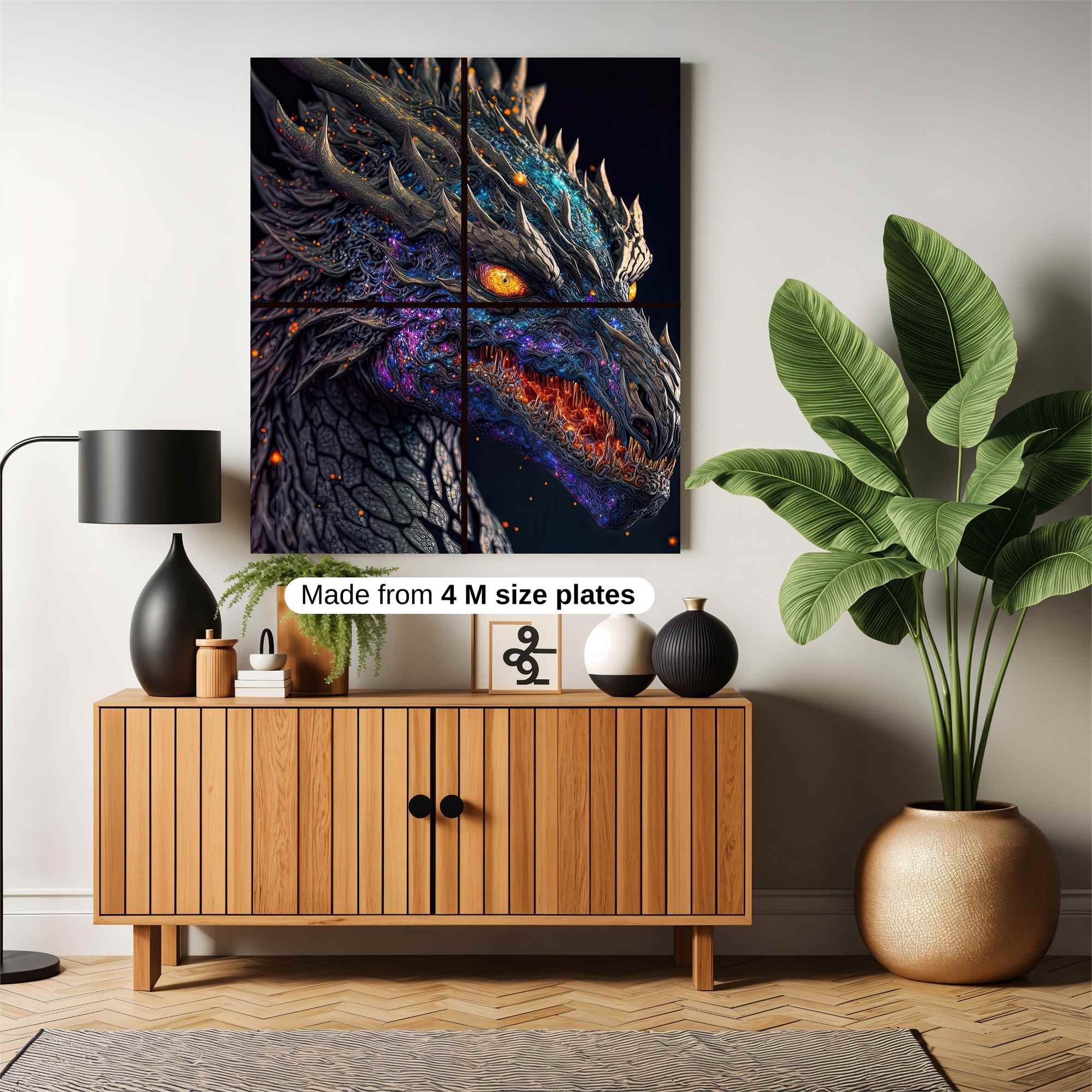 Dragon Majesty Safe Wall Magnetic / M