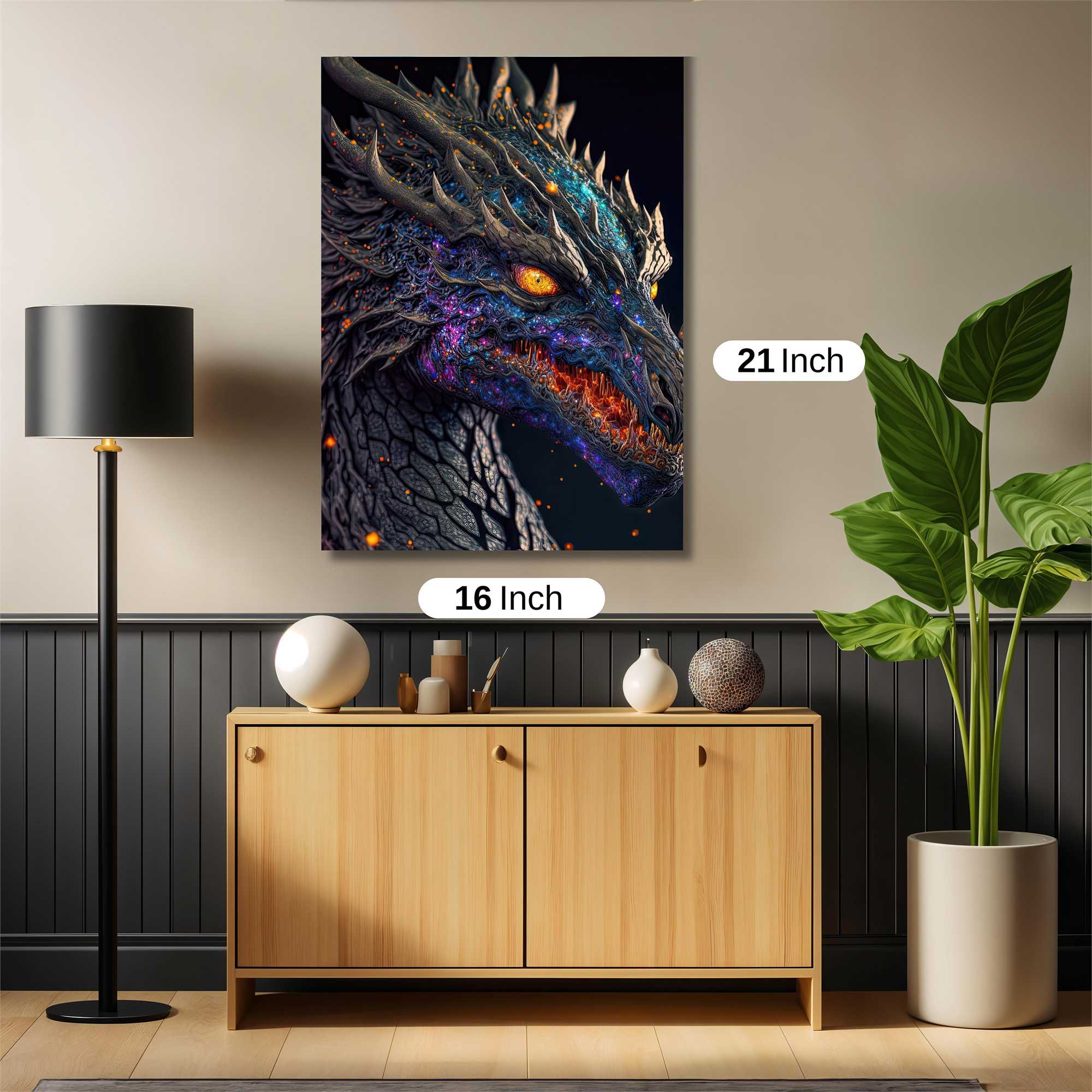 Dragon Majesty Safe Wall Magnetic / M