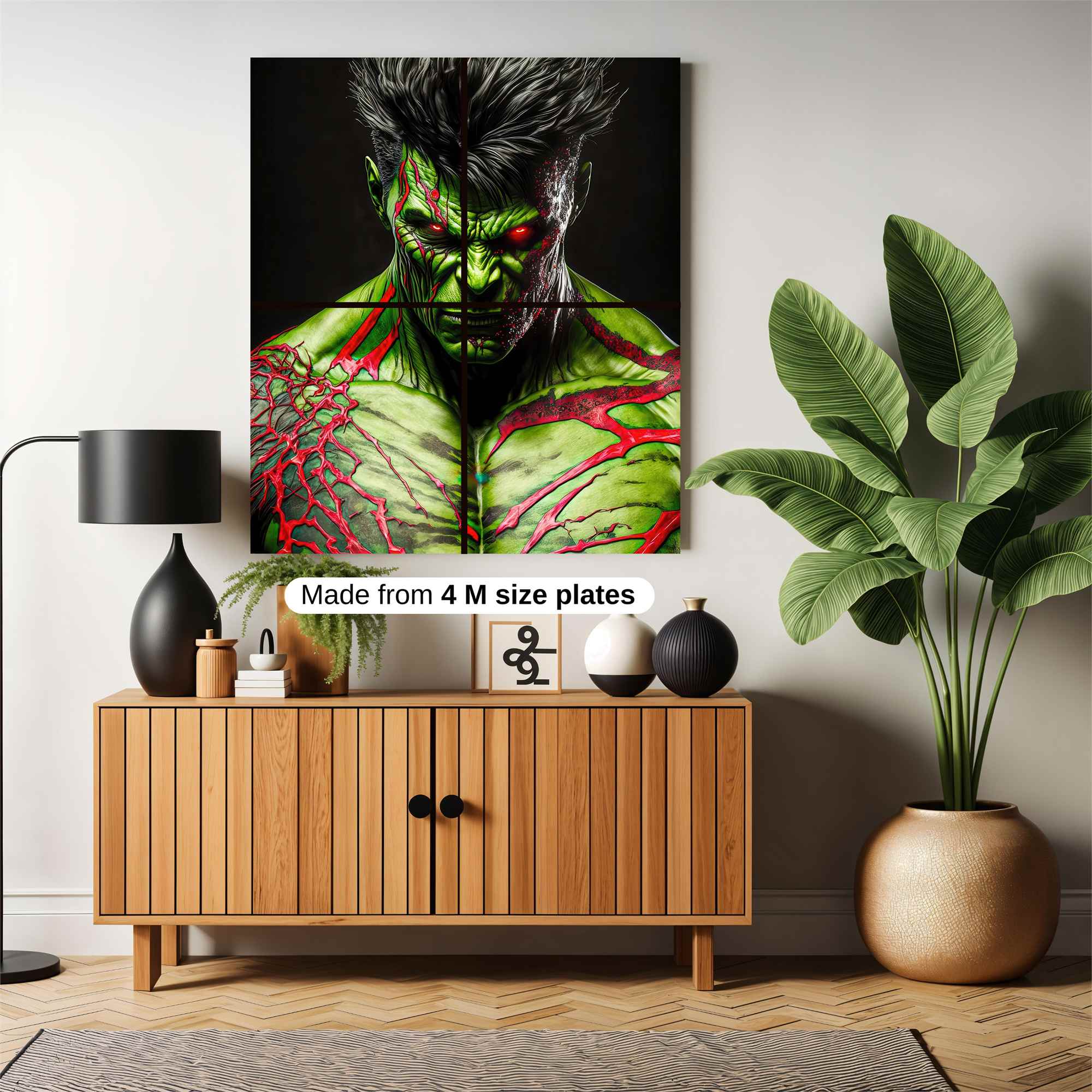 Hulk Ferocity Safe Wall Magnetic / M