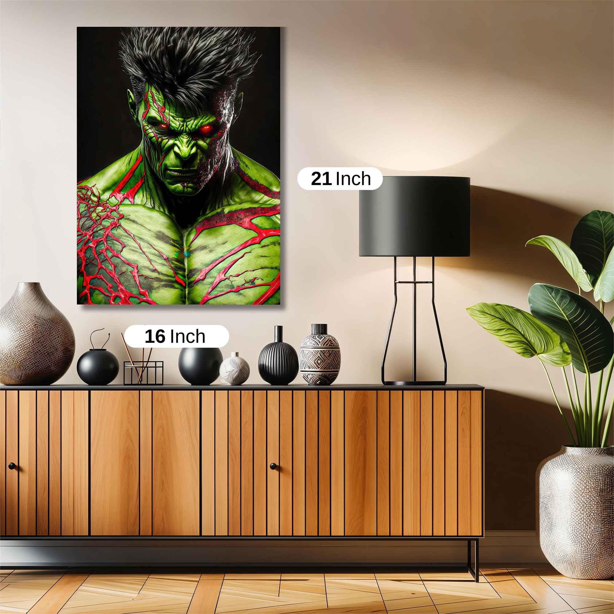 Hulk Ferocity Safe Wall Magnetic / M