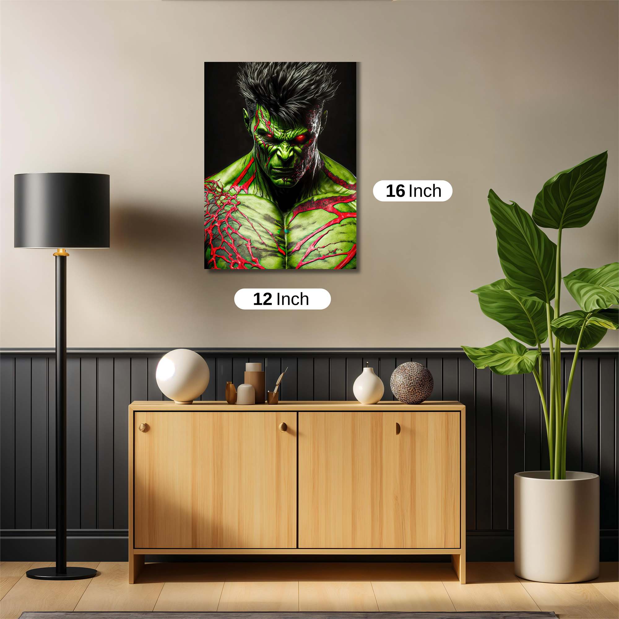 Hulk Ferocity Safe Wall Magnetic / M