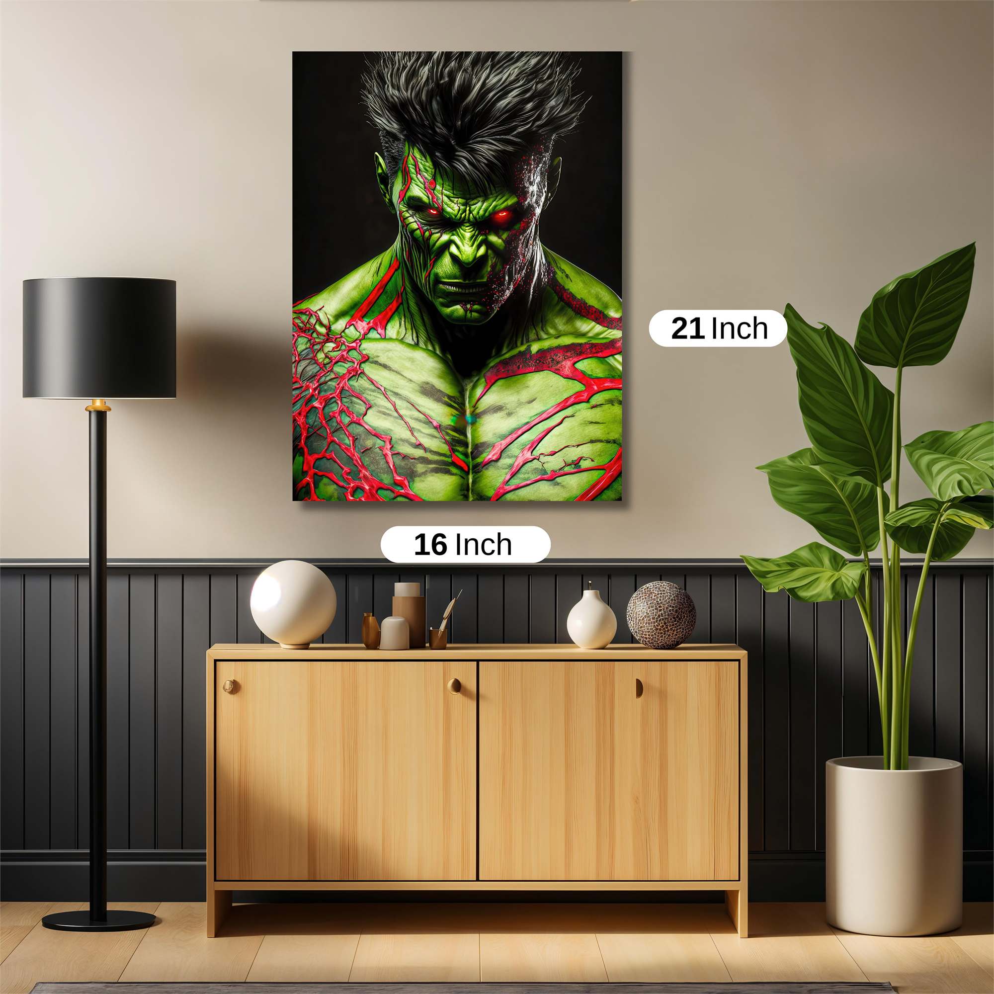 Hulk Ferocity Safe Wall Magnetic / M