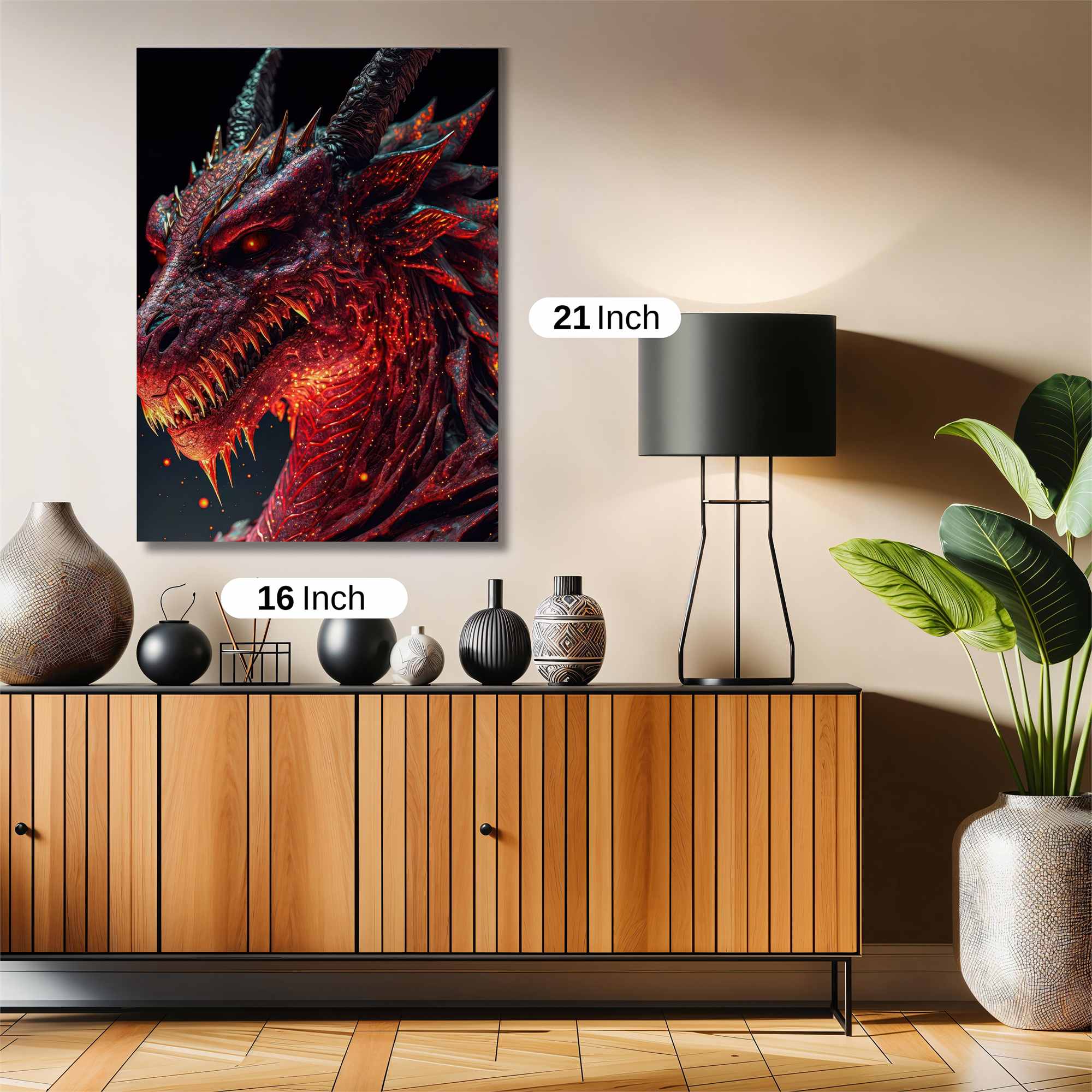 Dragon Fury Safe Wall Magnetic / M