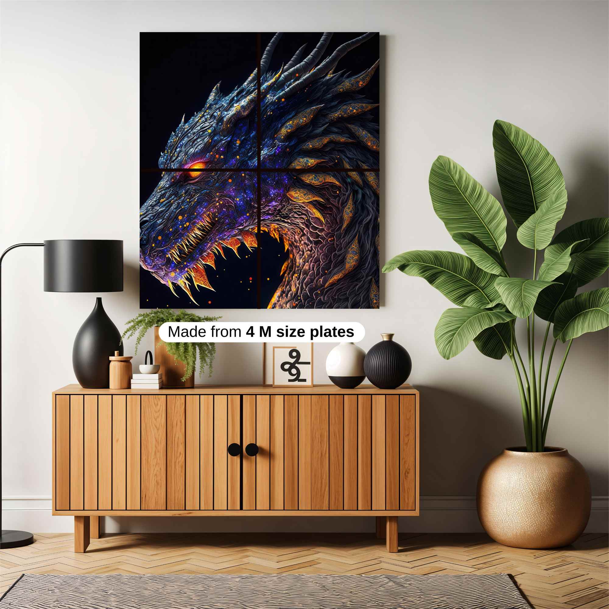 Dragon Menace Safe Wall Magnetic / M