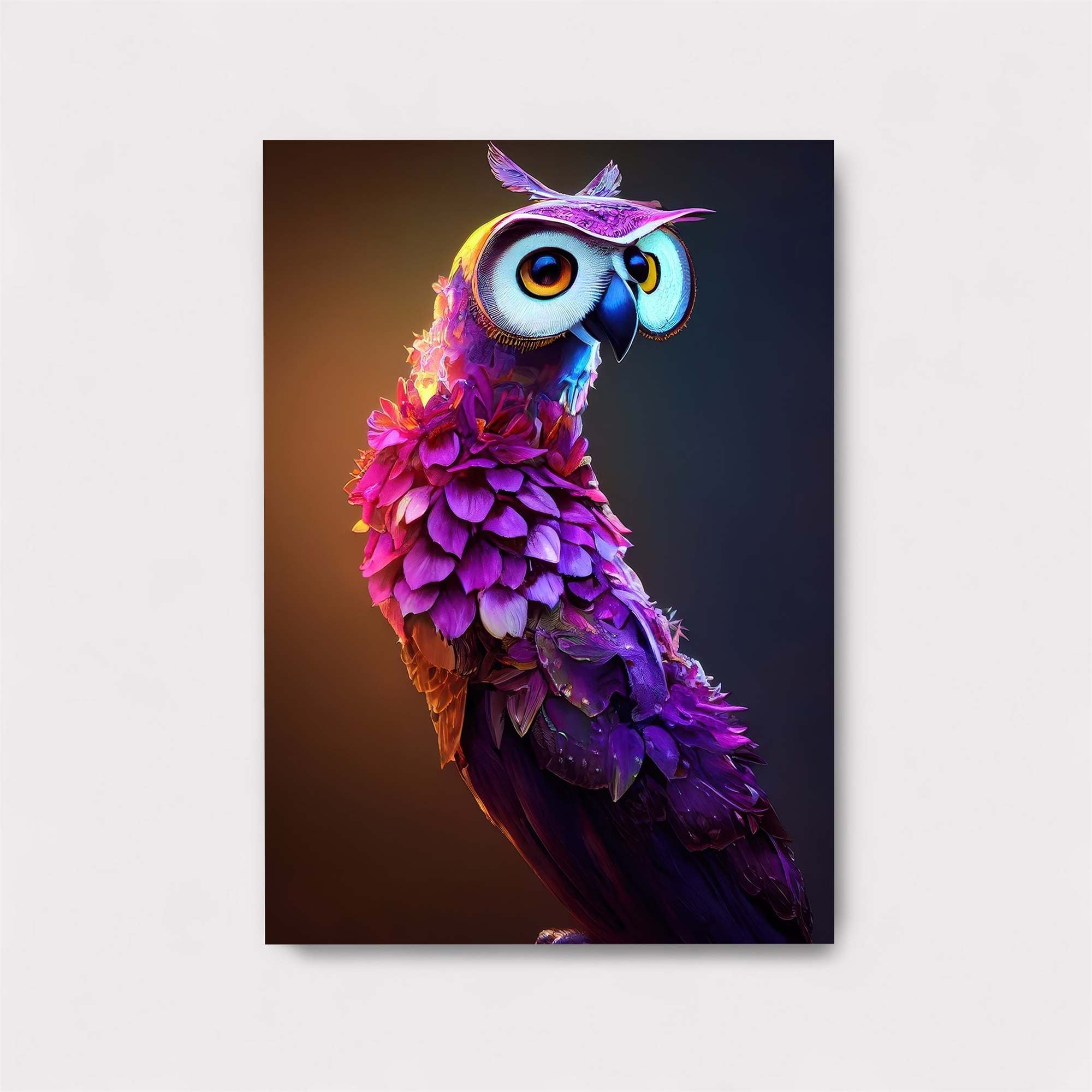 Owl Whimsy Safe Wall Magnetic / M