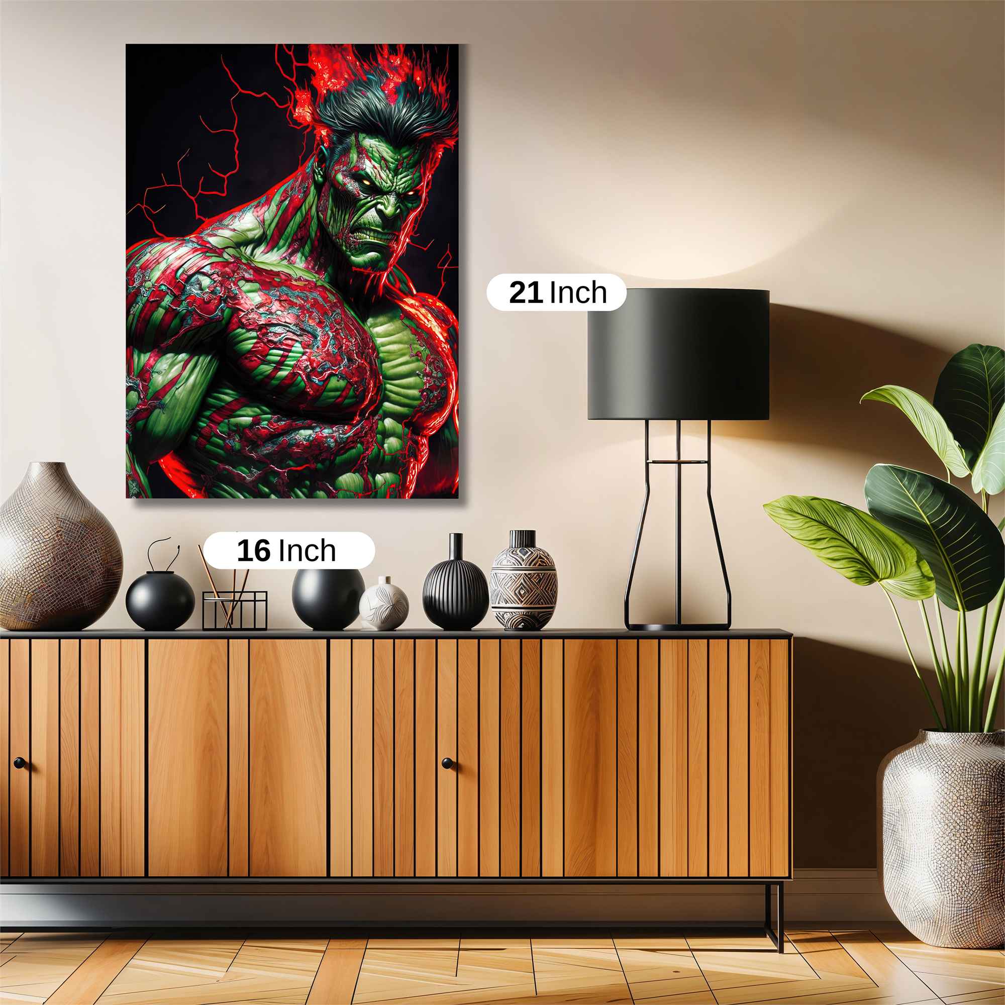 Hulk Inferno Safe Wall Magnetic / M