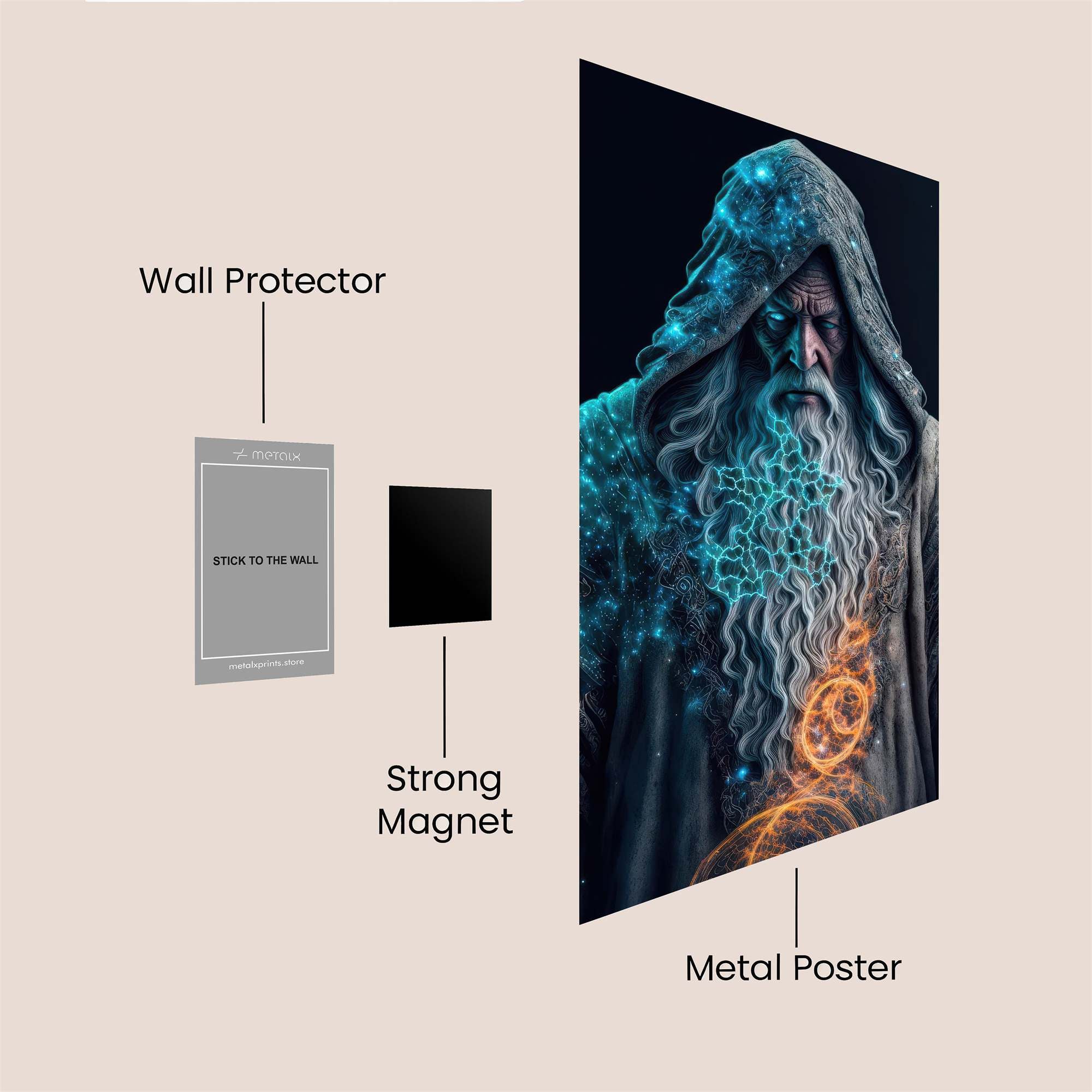 Mystic Enigma Safe Wall Magnetic / M