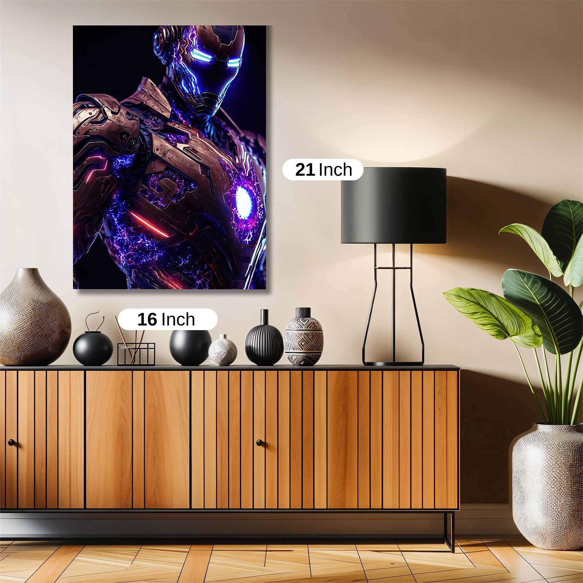 Iron Radiant Safe Wall Magnetic / M