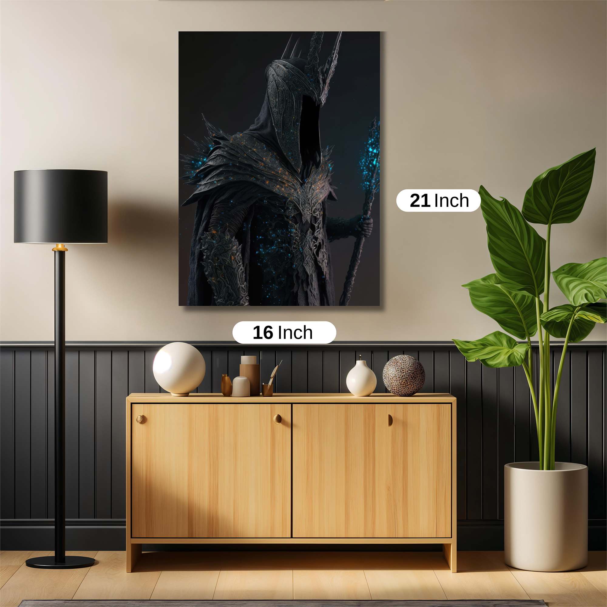 Sauron Enigmatic Safe Wall Magnetic / M