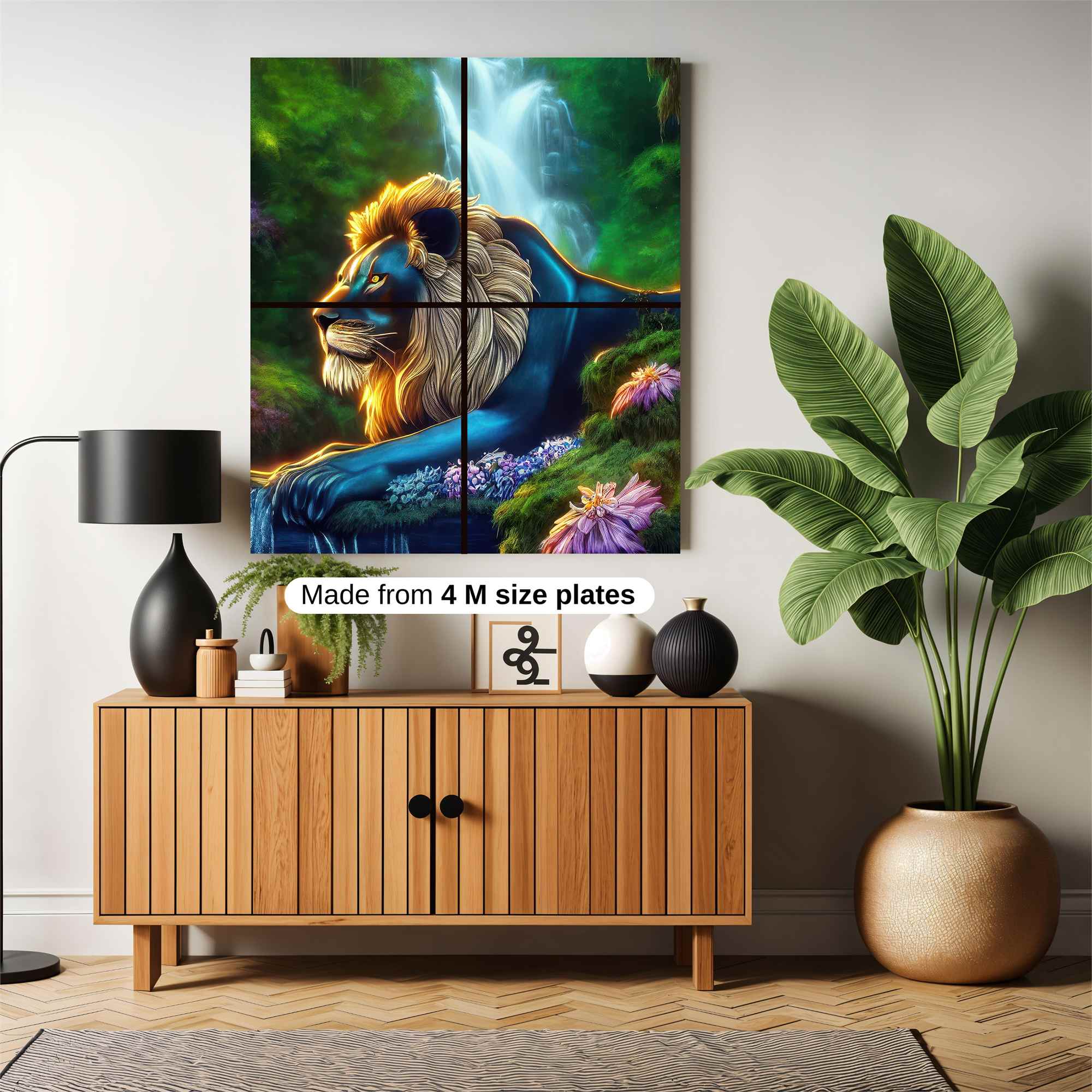Lion Serenity Safe Wall Magnetic / M