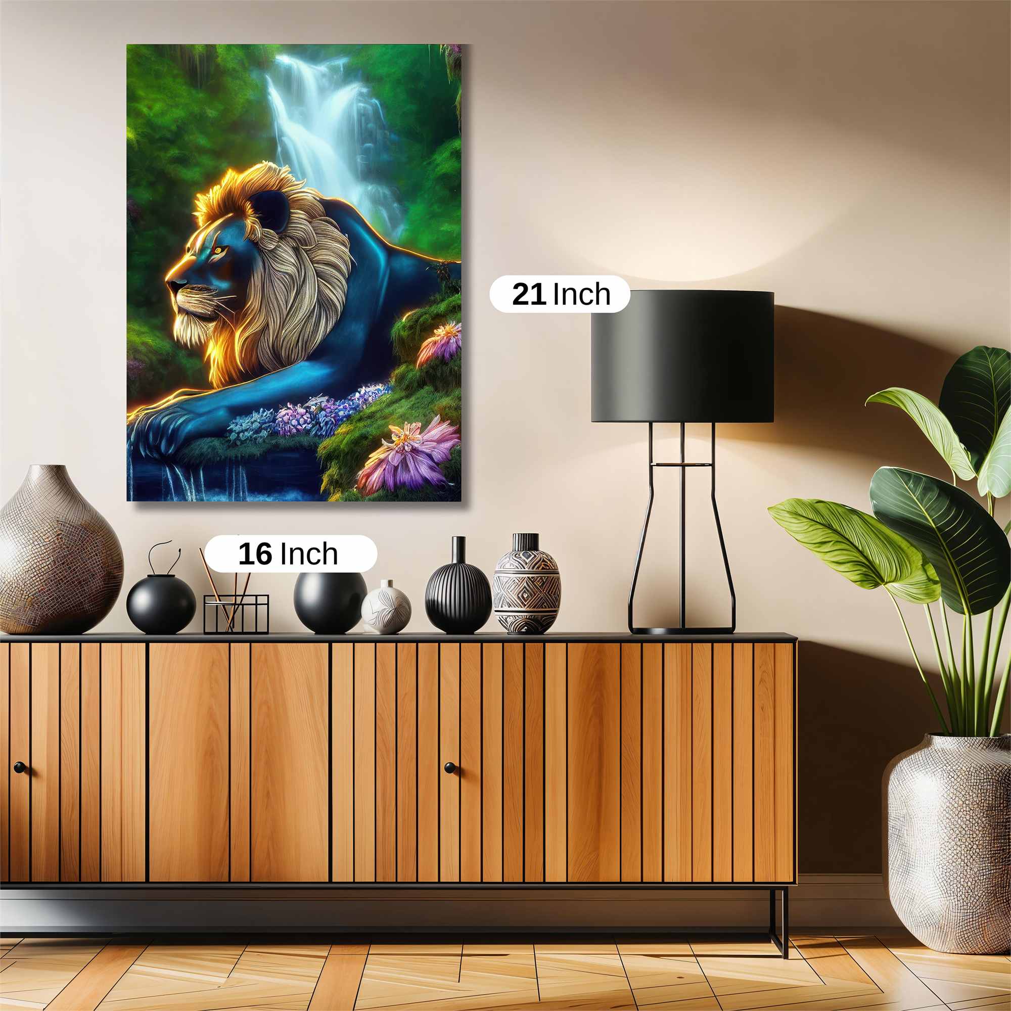 Lion Serenity Safe Wall Magnetic / M