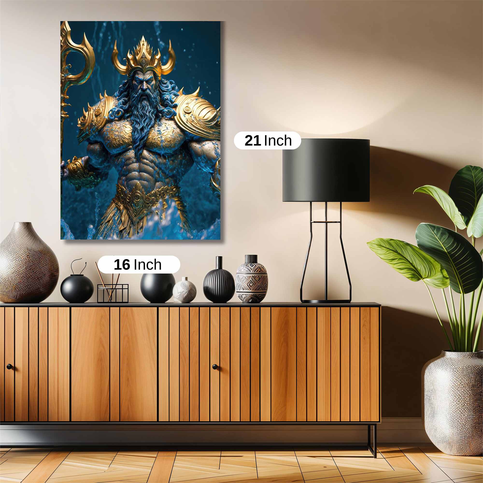 Poseidon Majestic Safe Wall Magnetic / M