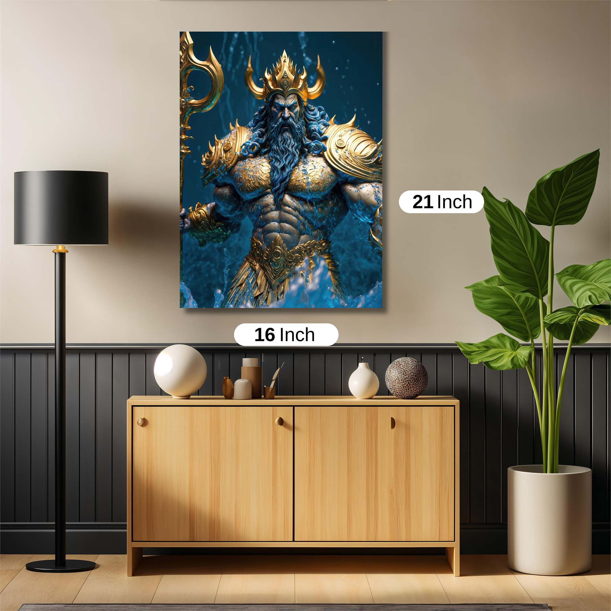 Poseidon Majestic Safe Wall Magnetic / M