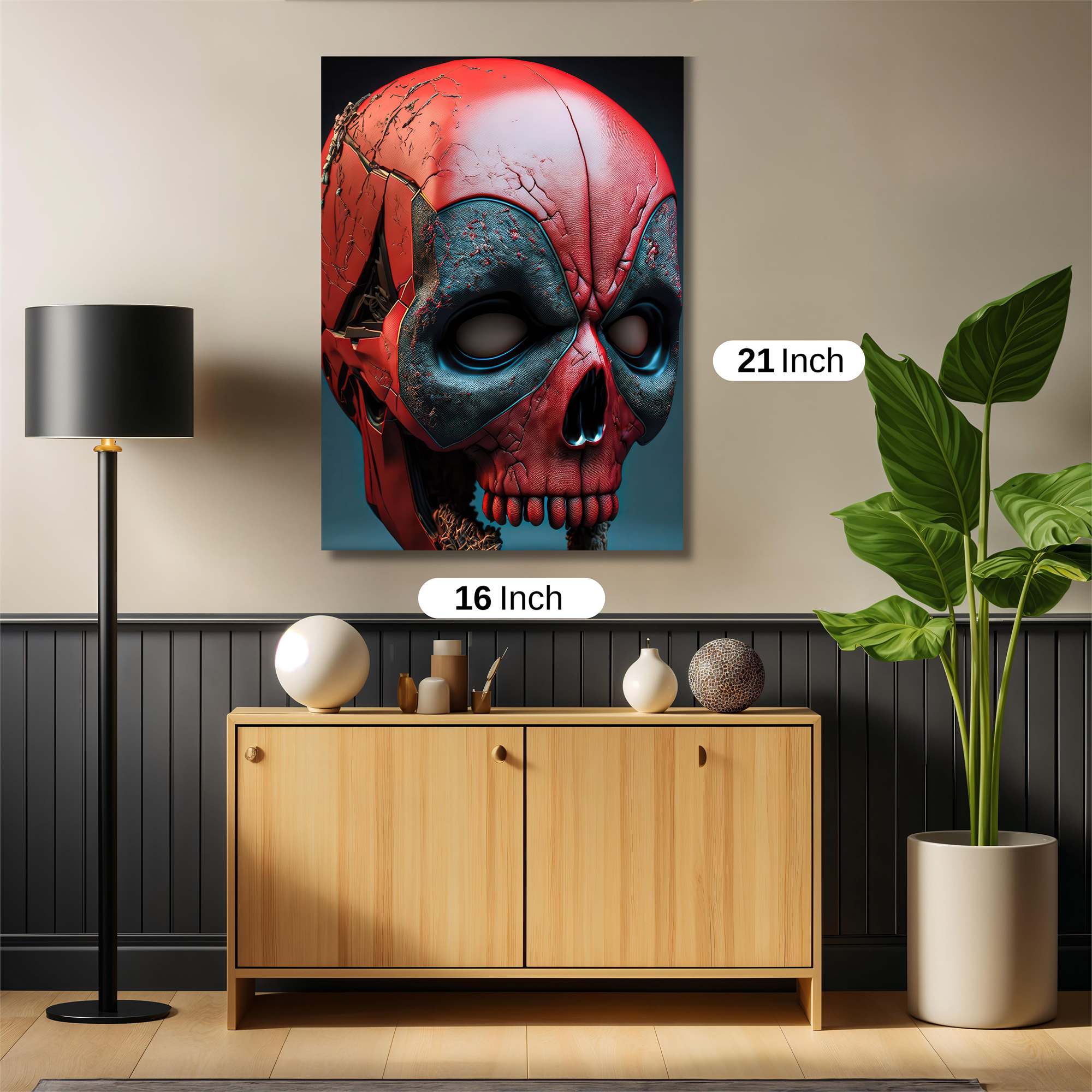 Deadpool Macabre Safe Wall Magnetic / M
