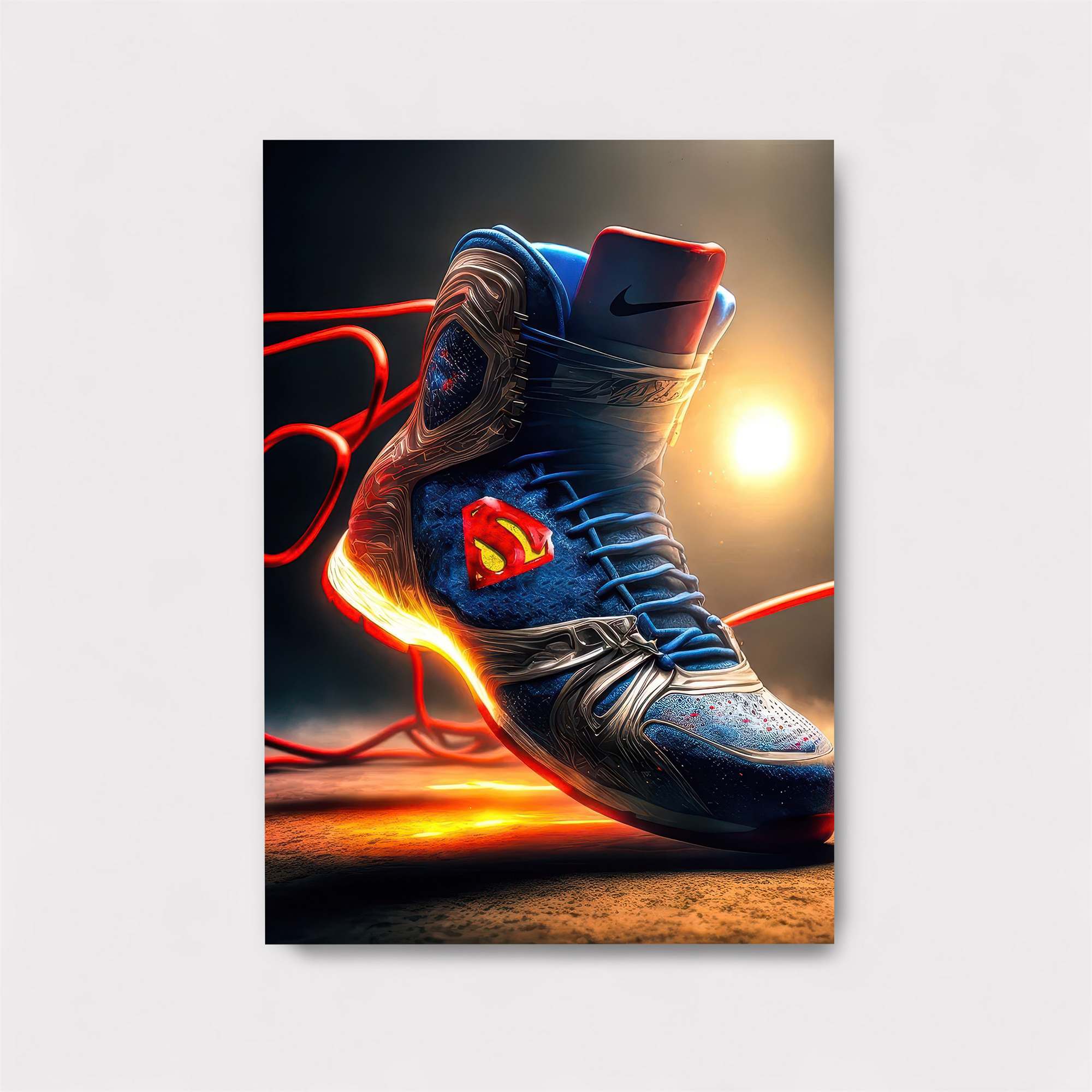 Superhero Glow Safe Wall Magnetic / M
