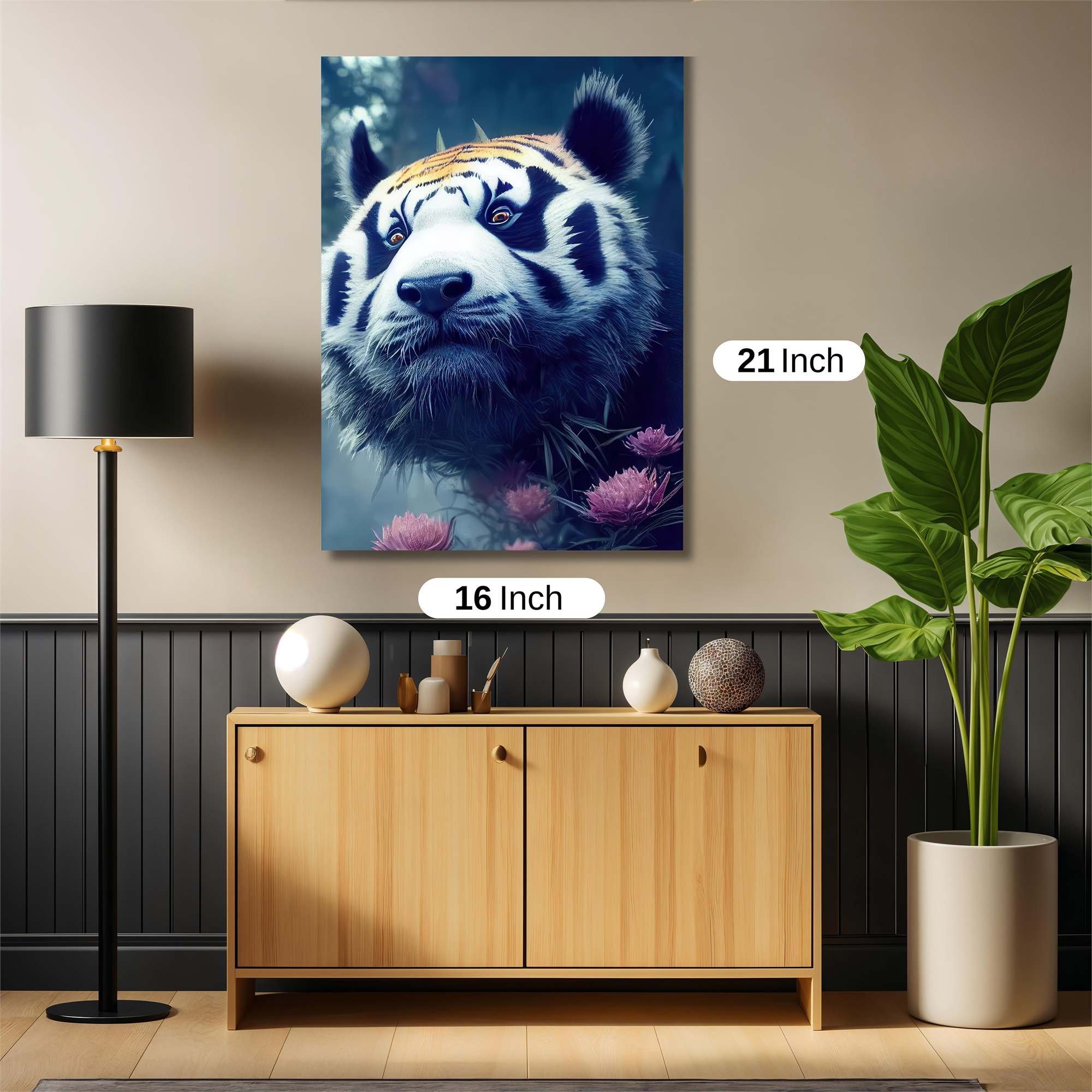 Tiger Serene Safe Wall Magnetic / M