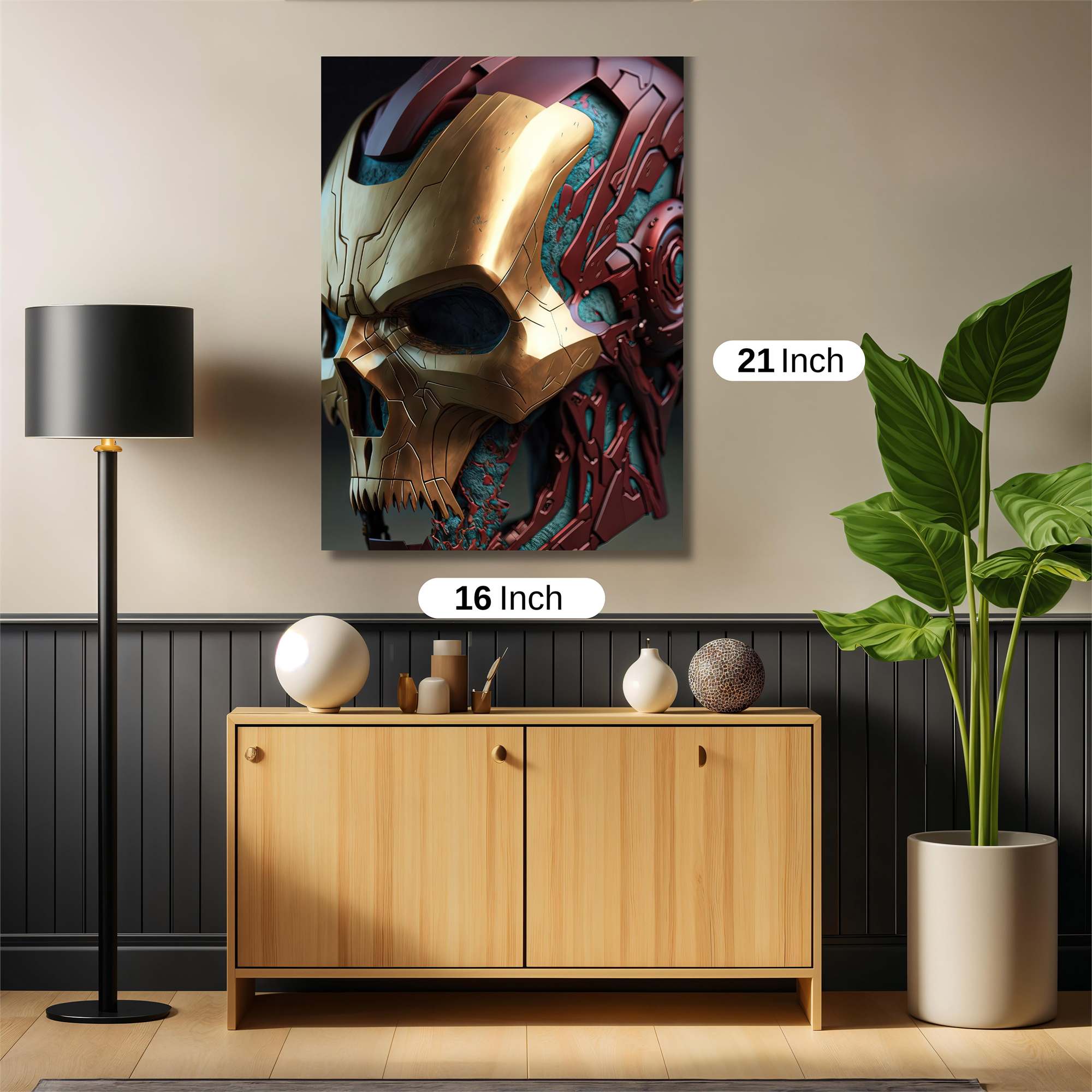 Iron Decay Safe Wall Magnetic / M