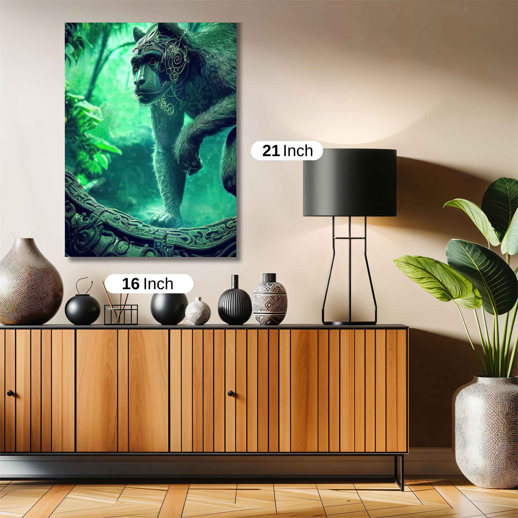 Monkey Majestic Safe Wall Magnetic / M