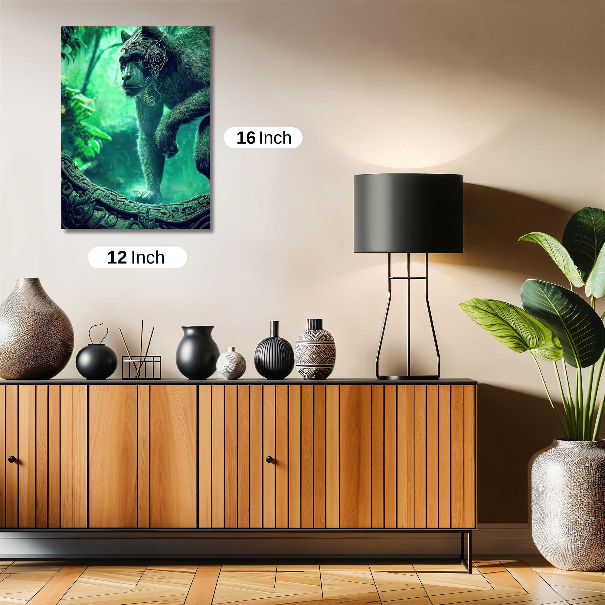 Monkey Majestic Safe Wall Magnetic / M